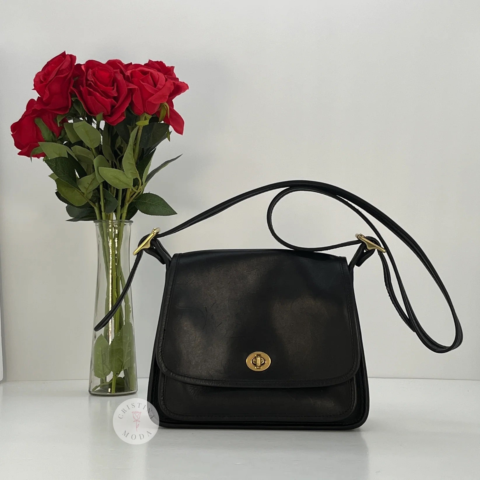 Coach Rambler's Legacy Bag 9061 Black 2013 – Cristina Moda Vintage