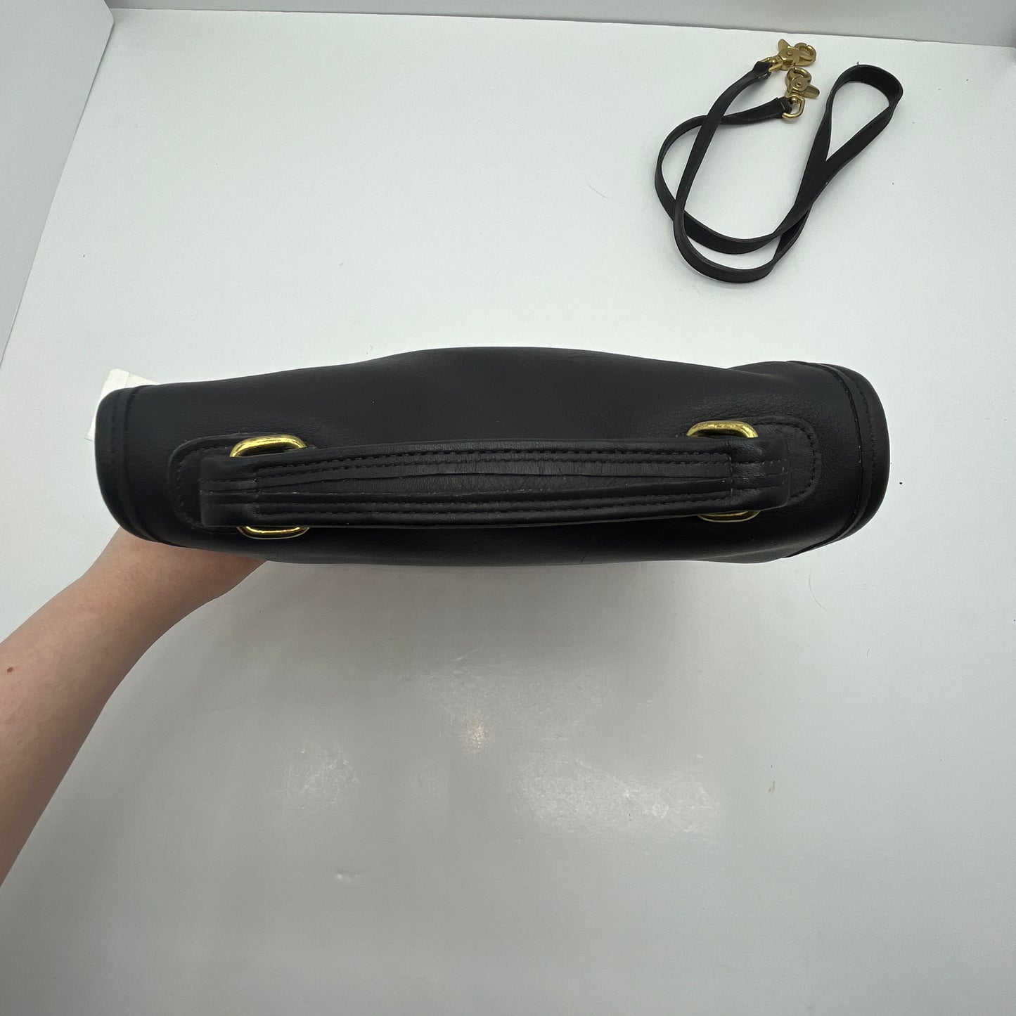 NEW Vintage Coach Station Bag 5130 Black USA 1995