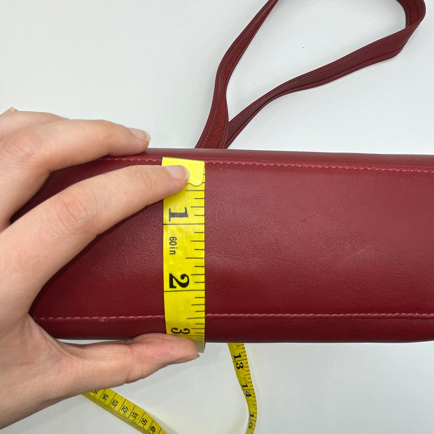 NEW Vintage Coach Legacy Small Pocket Zip 9136 Red 2004