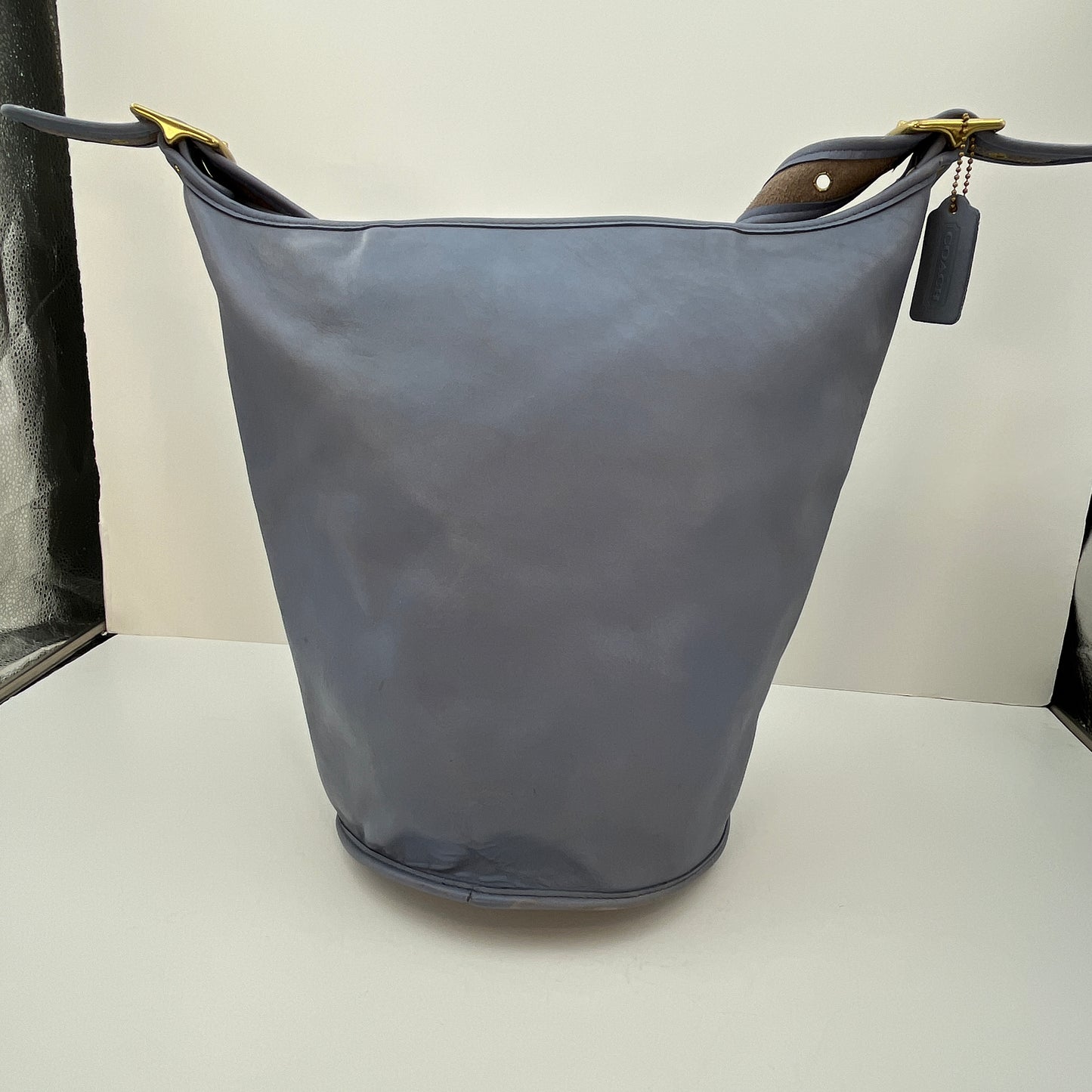Vintage Coach XL Duffle Sac 9085 Periwinkle USA 1997