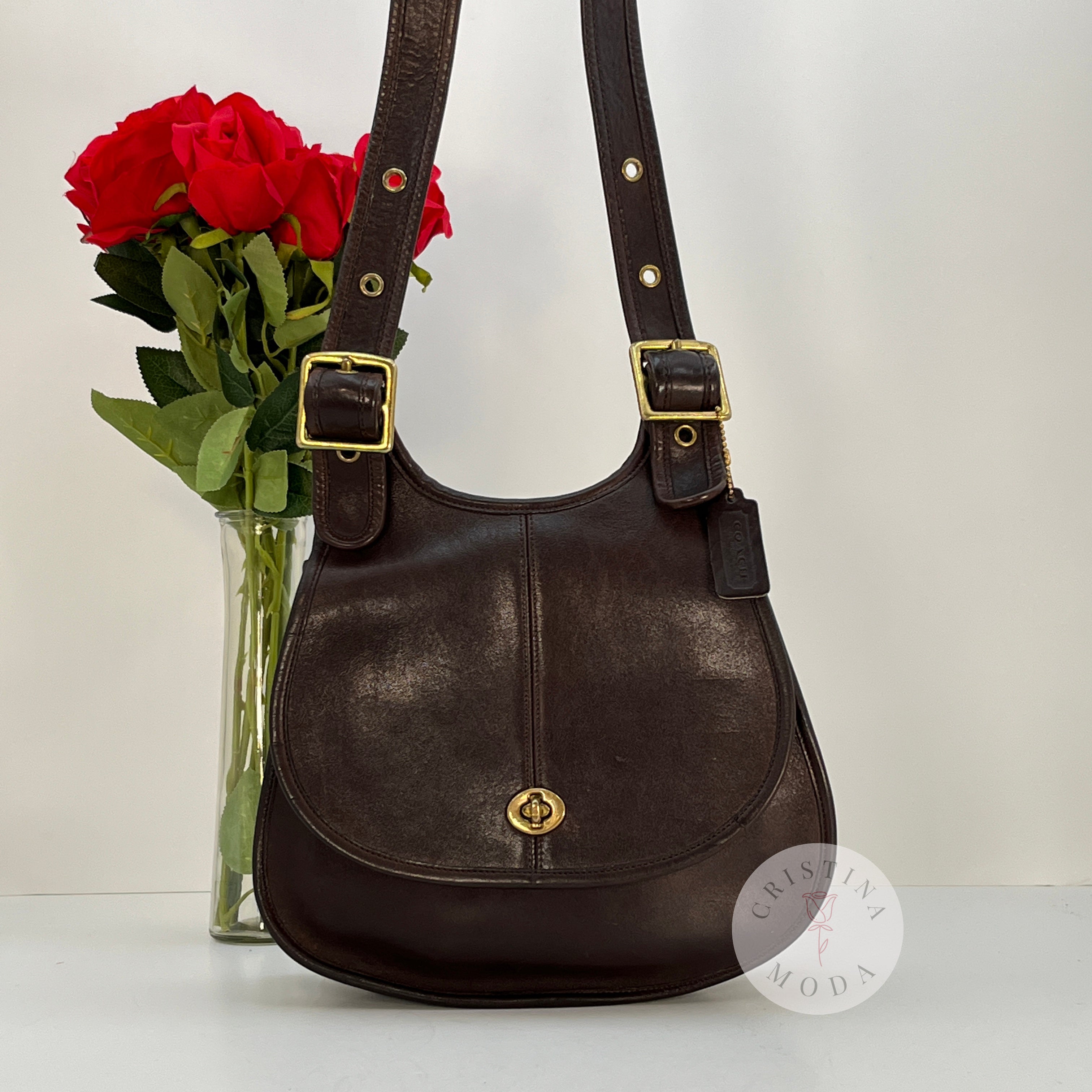 Vintage Coach Murphy bag outlet Mocha