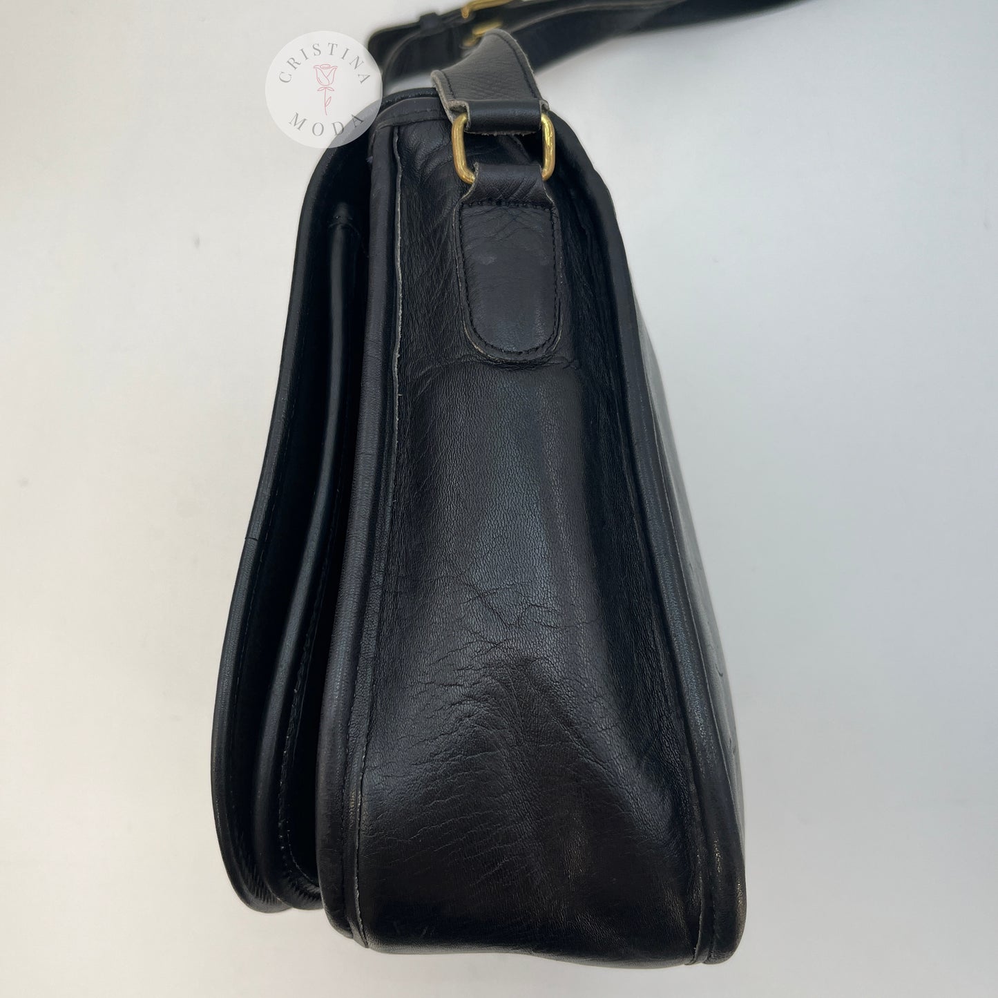 Vintage Coach Ranch Bag 9852 Black 1990's USA