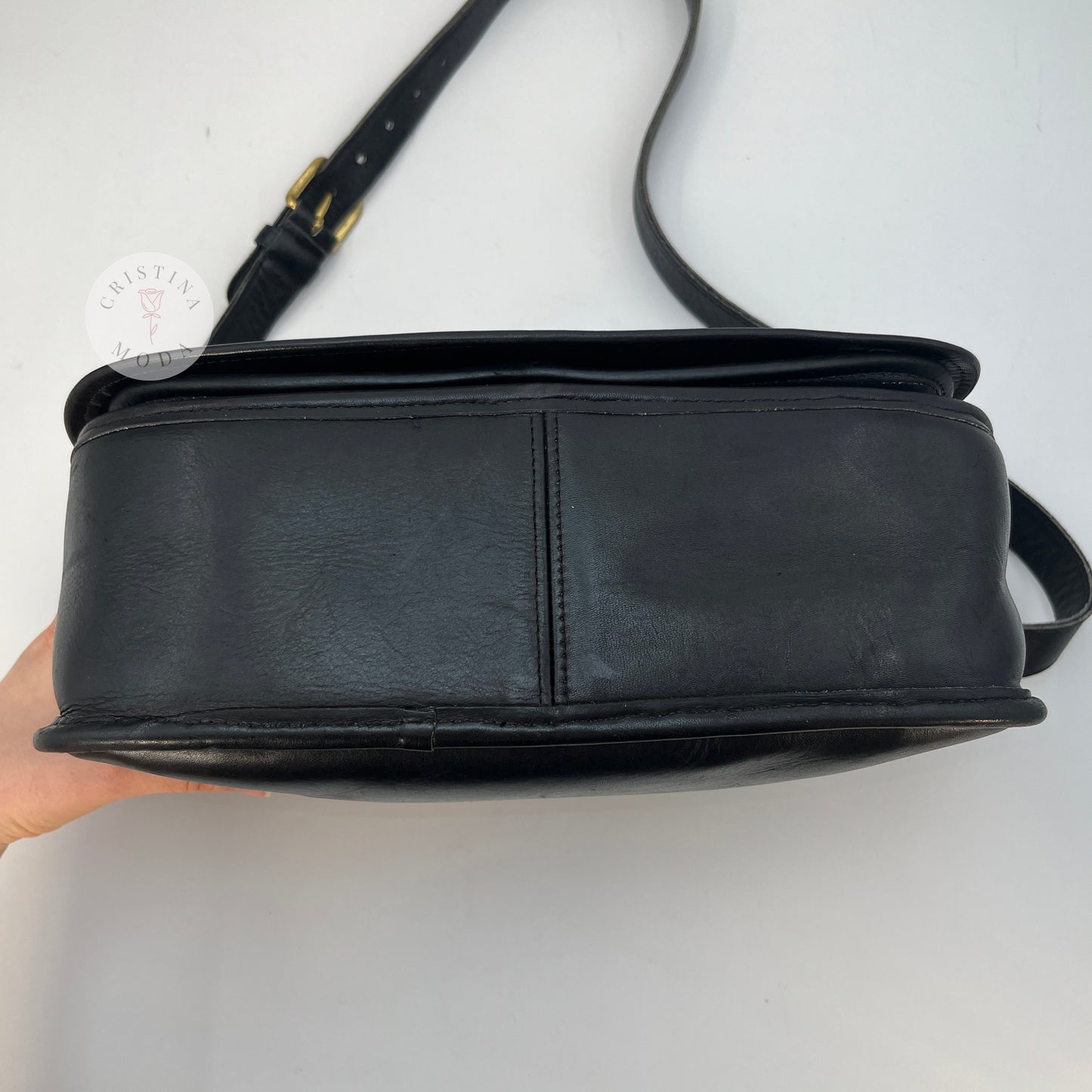 Vintage Coach Ranch Bag 9852 Black 1990's USA