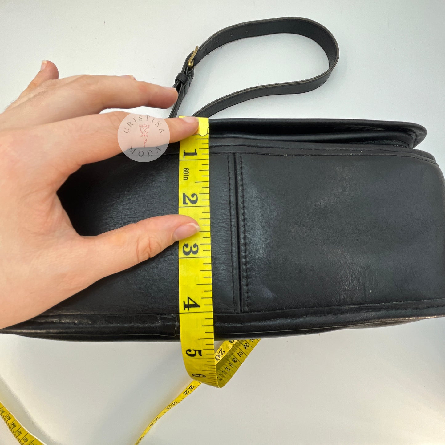 Vintage Coach Ranch Bag 9852 Black 1990's USA