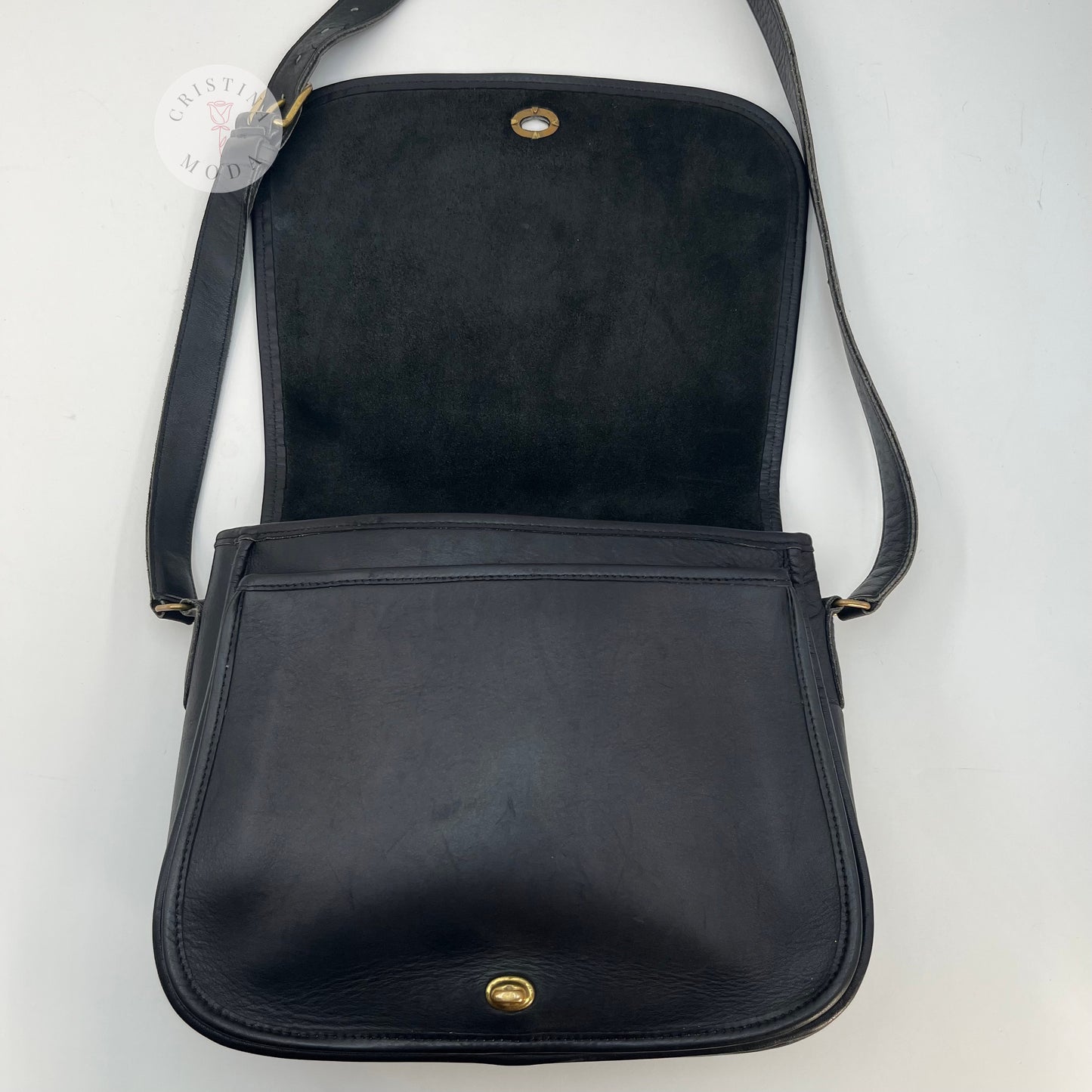 Vintage Coach Ranch Bag 9852 Black 1990's USA