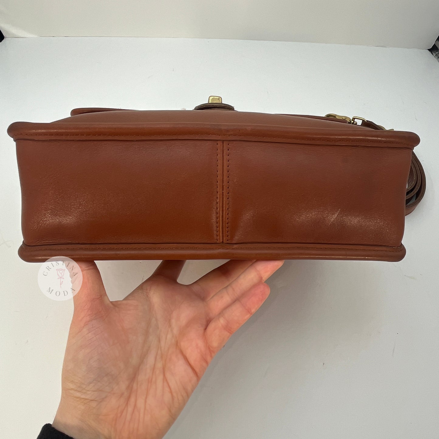 Vintage Coach Willis Bag 9927 British Tan 2000 USA