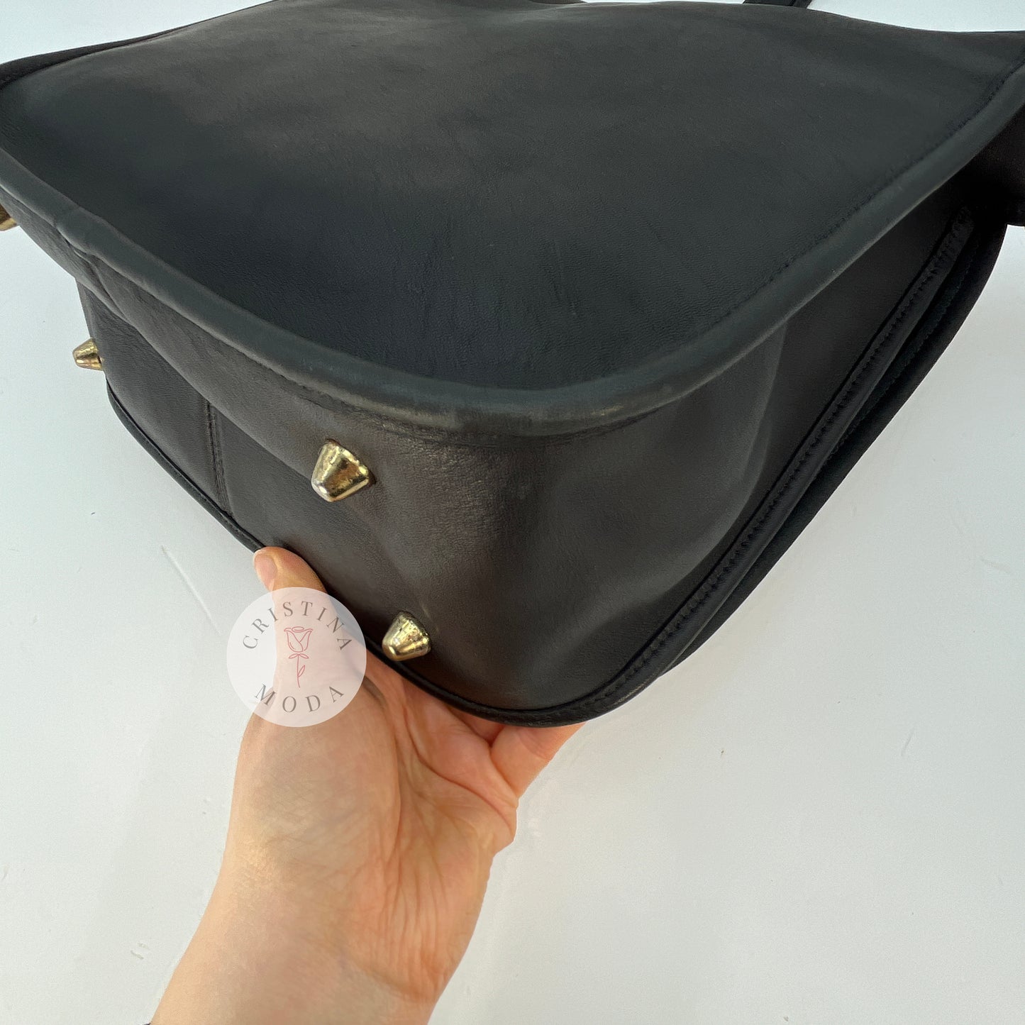 Vintage Coach Stewardess Bag 9525 Black 2002 Costa Rica
