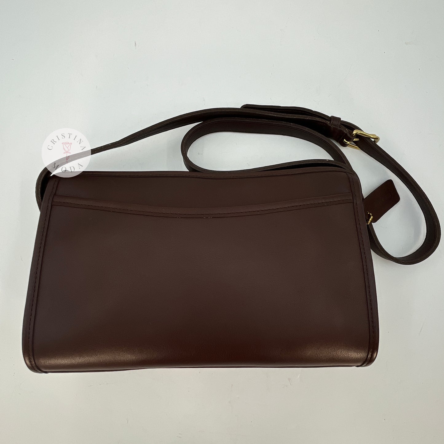 LIKE NEW Vintage Coach Taylor Zip 9944 Mahogany 1994 USA