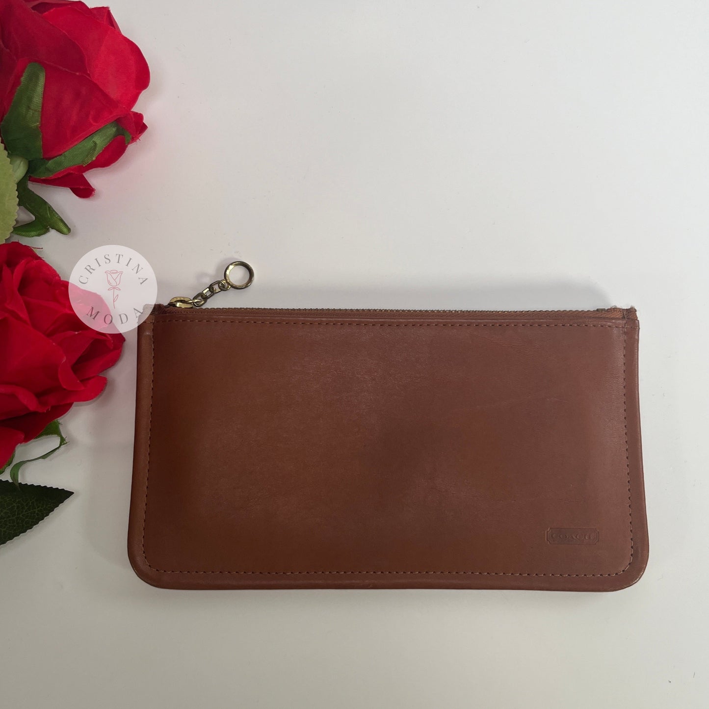Vintage Coach Skinny Case 7170 British Tan