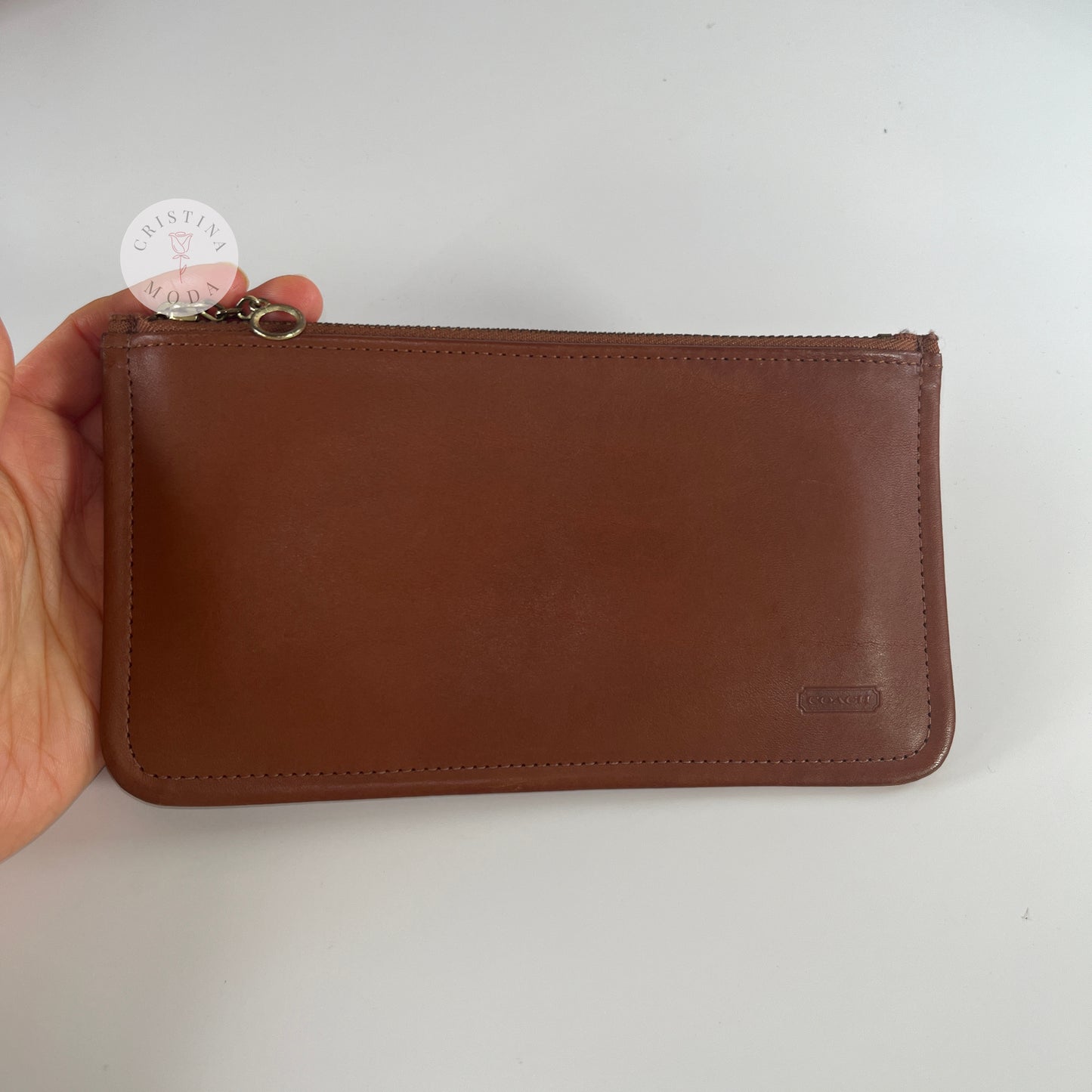Vintage Coach Skinny Case 7170 British Tan