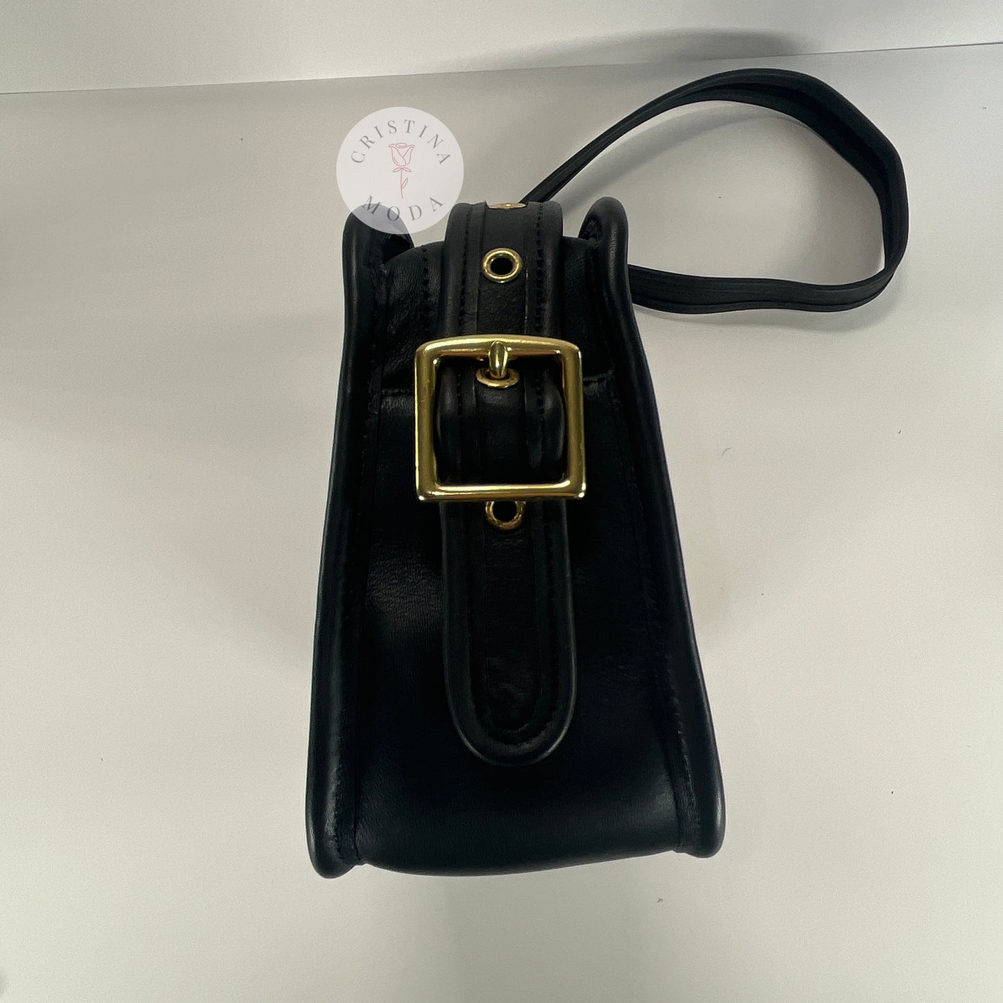 LIKE NEW Vintage Coach Legacy East West Compartment Bag 9164 Black