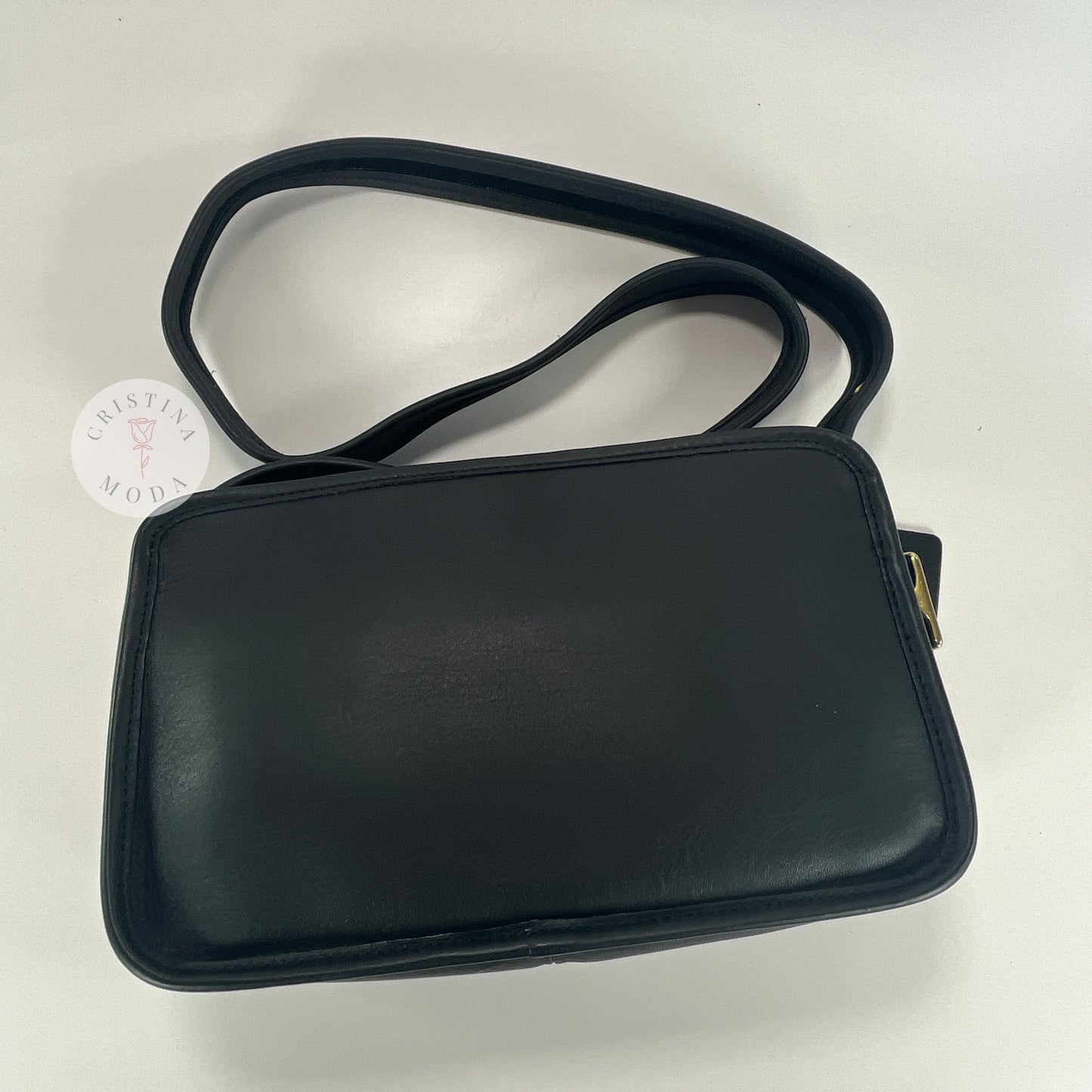LIKE NEW Vintage Coach Legacy East West Compartment Bag 9164 Black