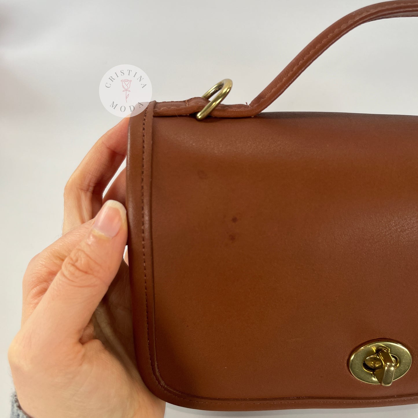 Vintage Coach Casino Bag 9924 British Tan 1994 USA