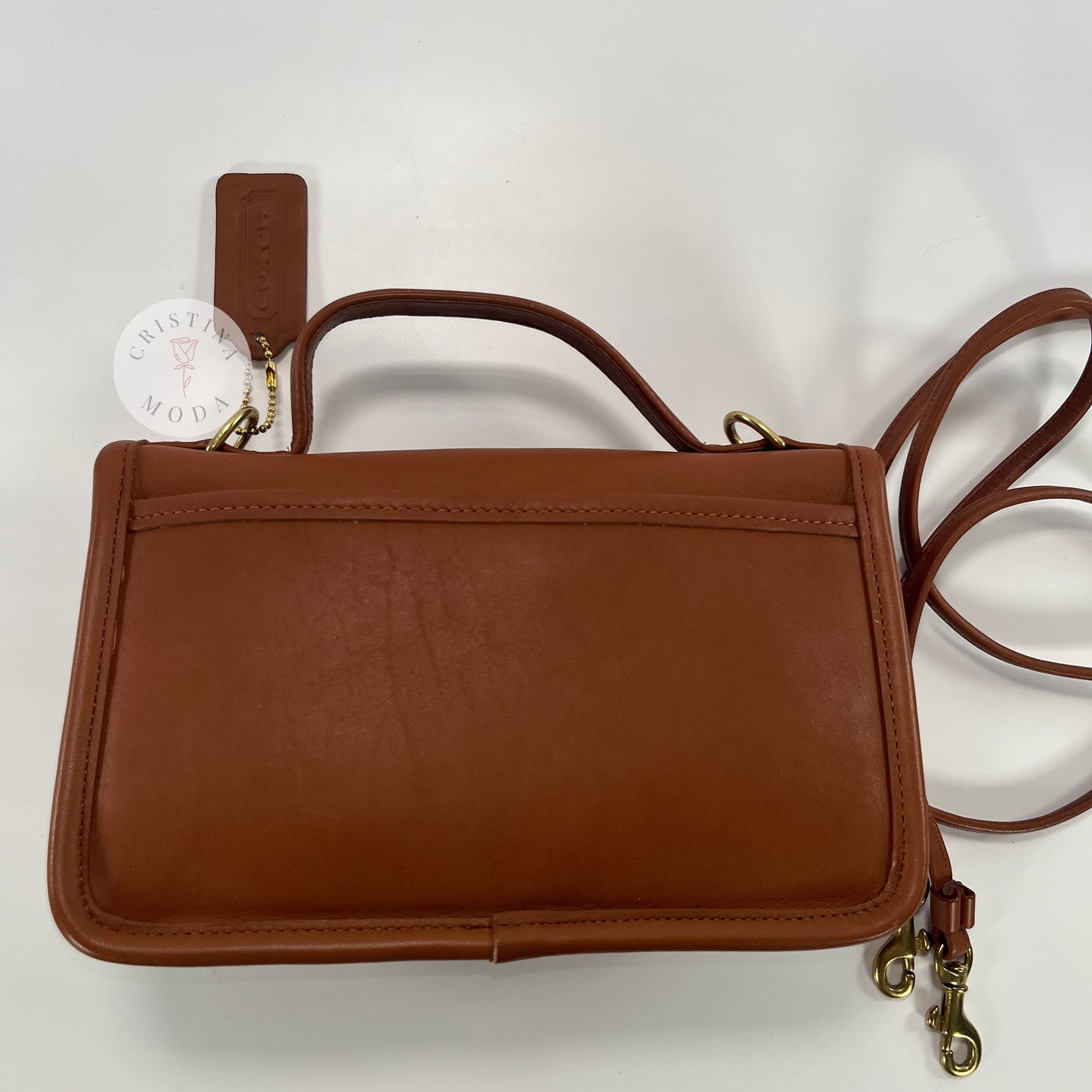Vintage Coach Casino Bag 9924 British Tan 1994 USA