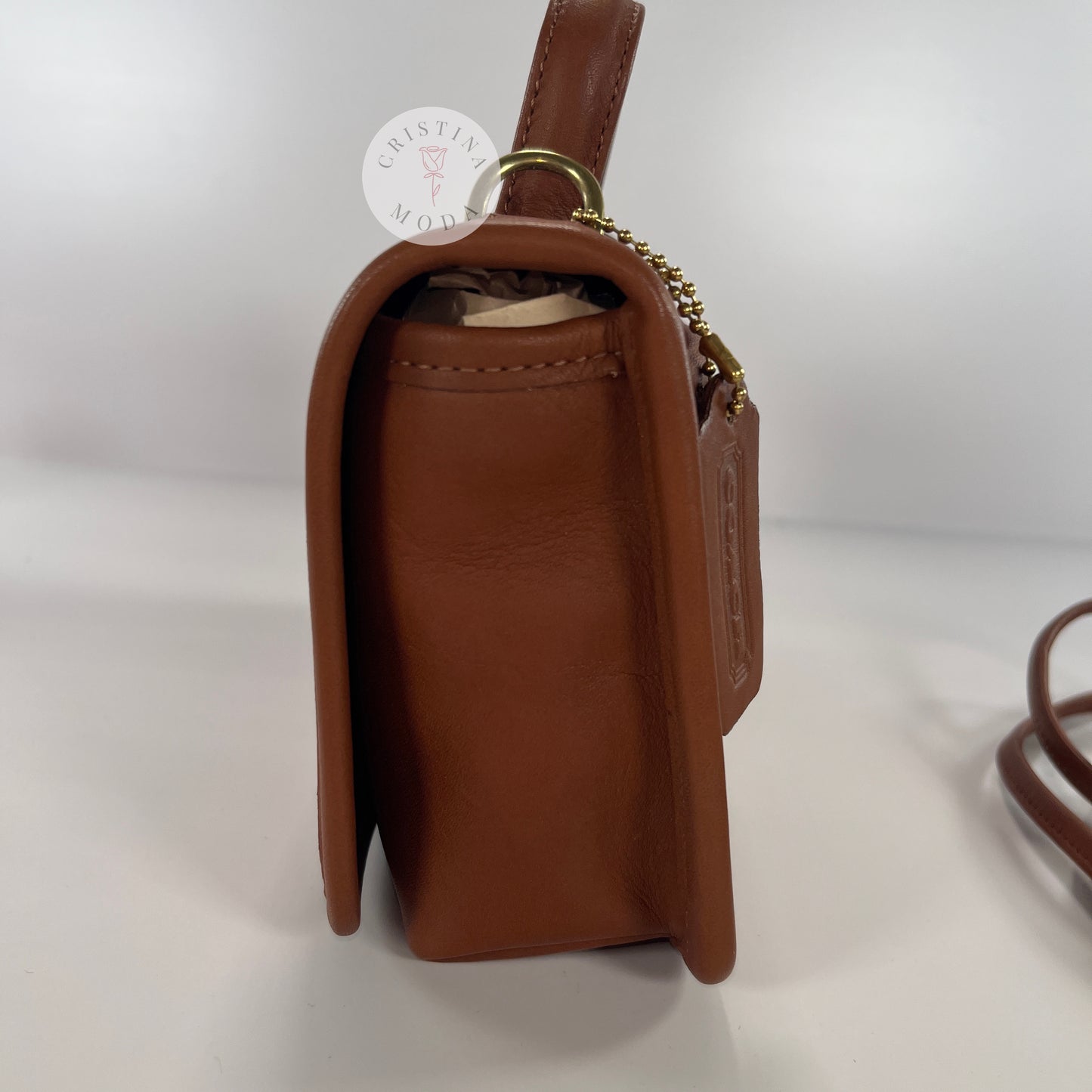 Vintage Coach Casino Bag 9924 British Tan 1994 USA