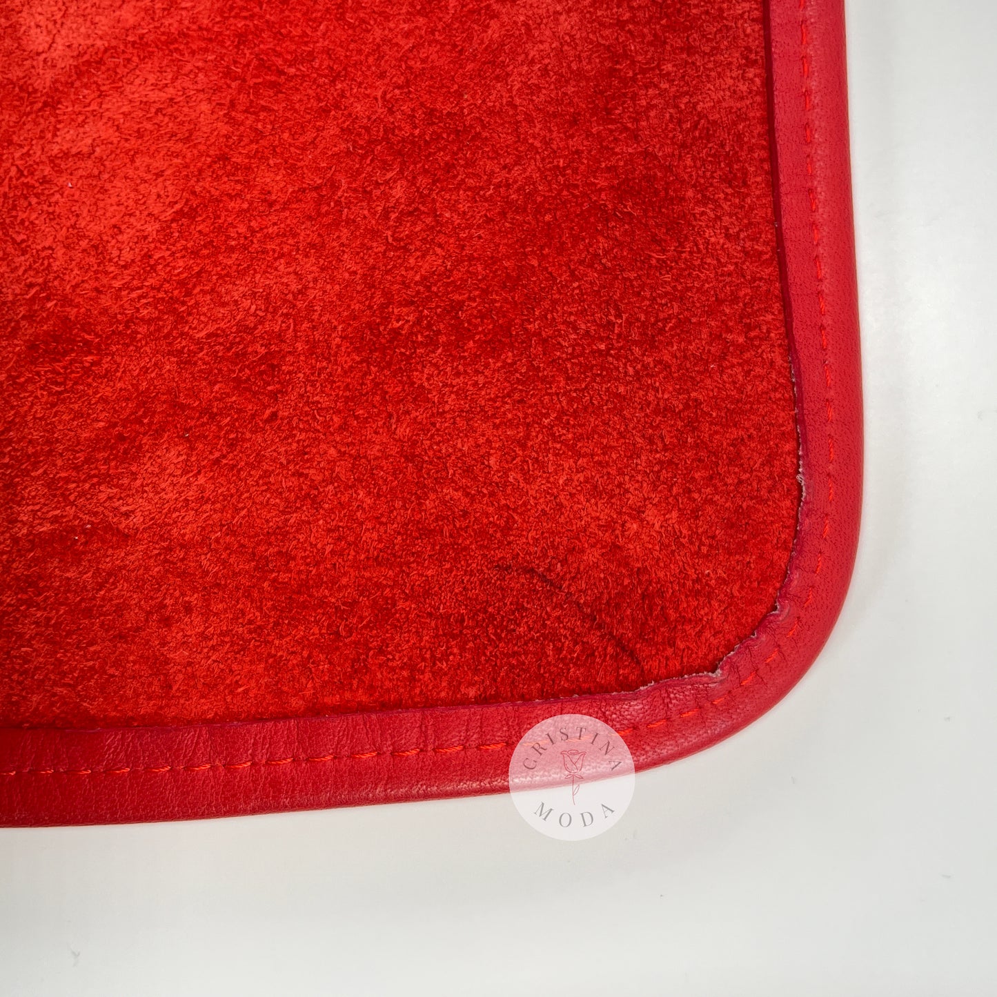 Vintage Coach NYC Dinky Bag 9375 Red 1980s