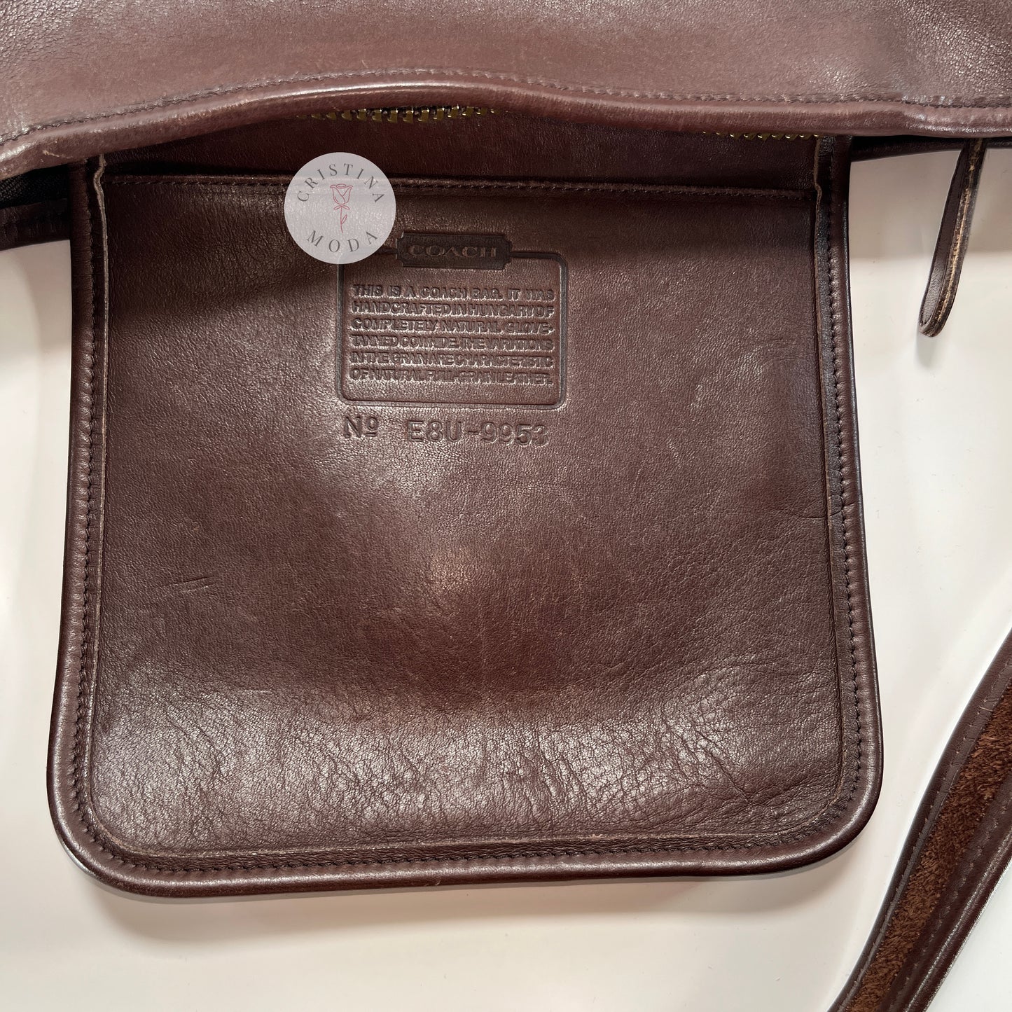 Vintage Coach 9953 Helen's Legacy Bag Mahogany 1998 Hungary