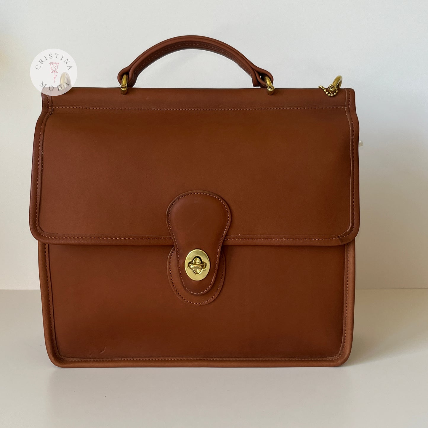 NEW Vintage Coach Willis Bag 9927 British Tan 1994 USA