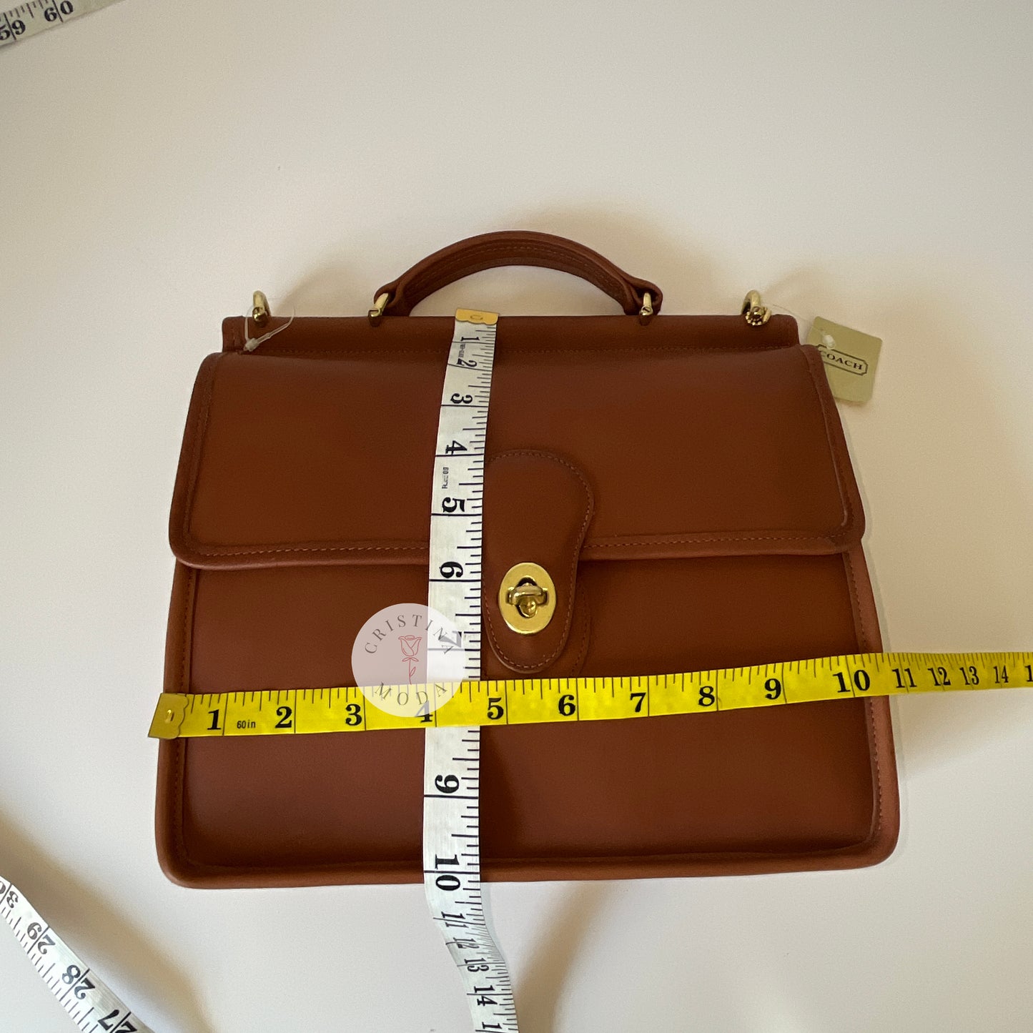 NEW Vintage Coach Willis Bag 9927 British Tan 1994 USA