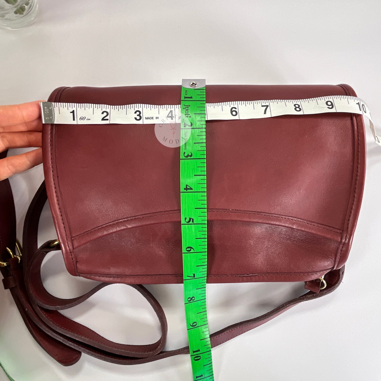Vintage Coach Austin Bag 9909 Bordeaux USA 1990's