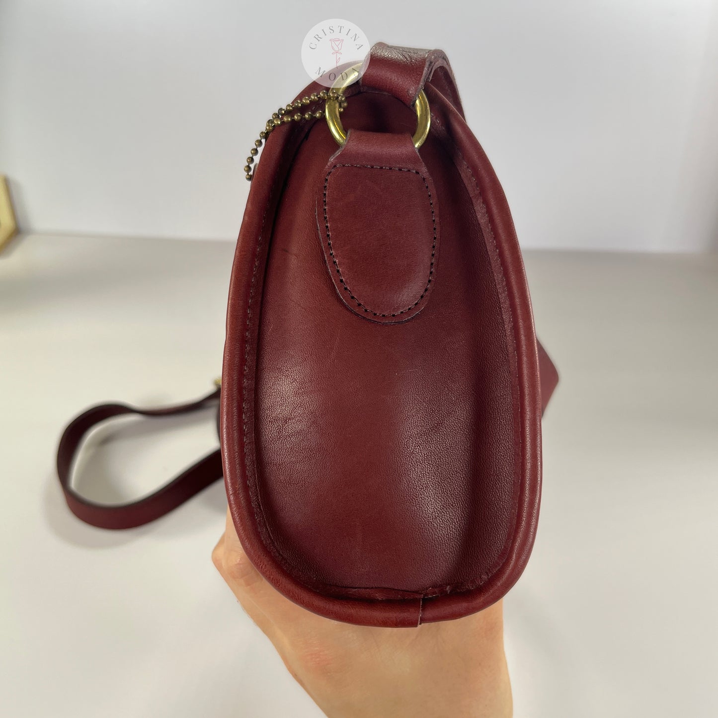 Vintage Coach Austin Bag 9909 Bordeaux USA 1990's