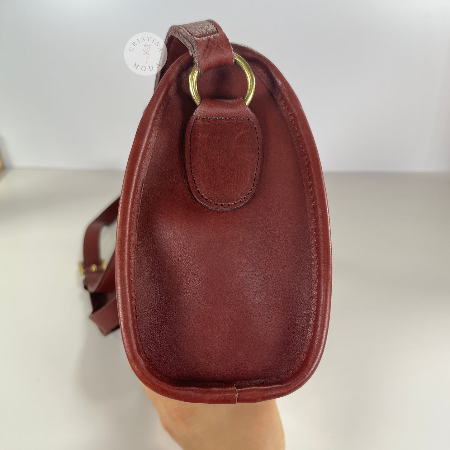 Vintage Coach Austin Bag 9909 Bordeaux USA 1990's