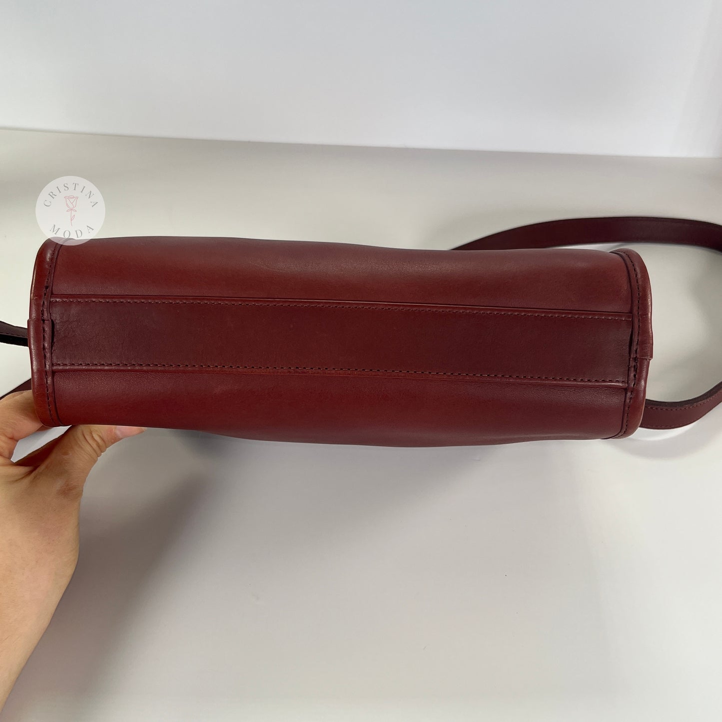 Vintage Coach Austin Bag 9909 Bordeaux USA 1990's