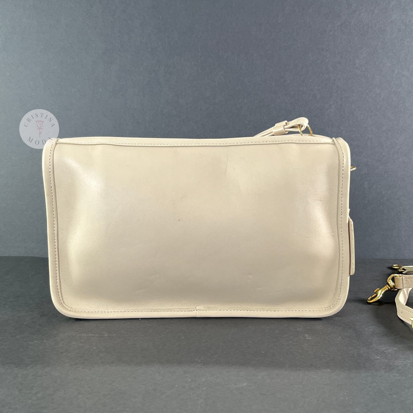 NEW Vintage Coach Basic Bag 9455 Bone USA 1999