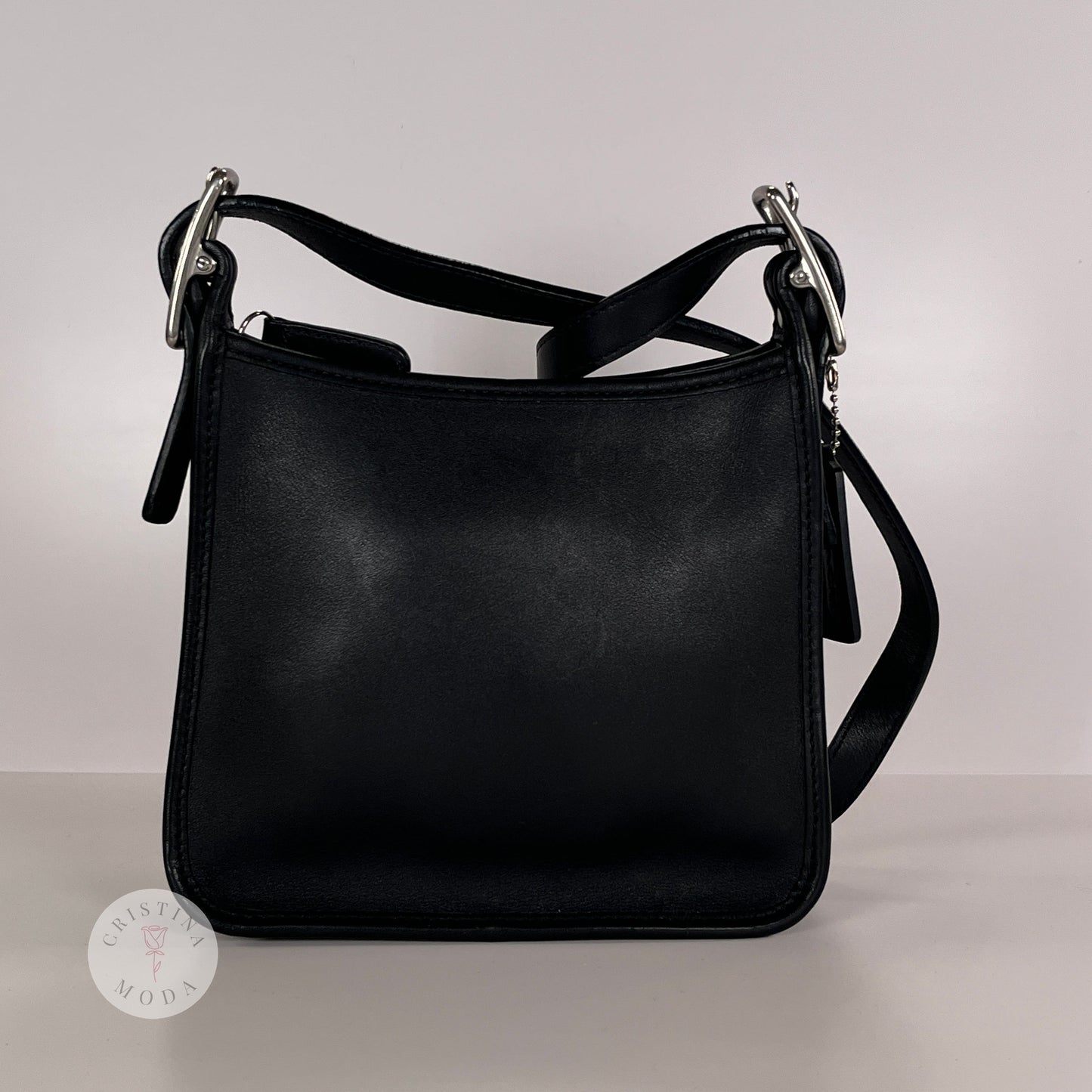 LIKE NEW Vintage Coach Legacy Small Crossbody 6610 Black 2003
