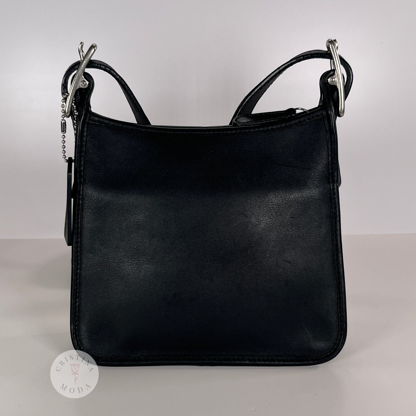 LIKE NEW Vintage Coach Legacy Small Crossbody 6610 Black 2003
