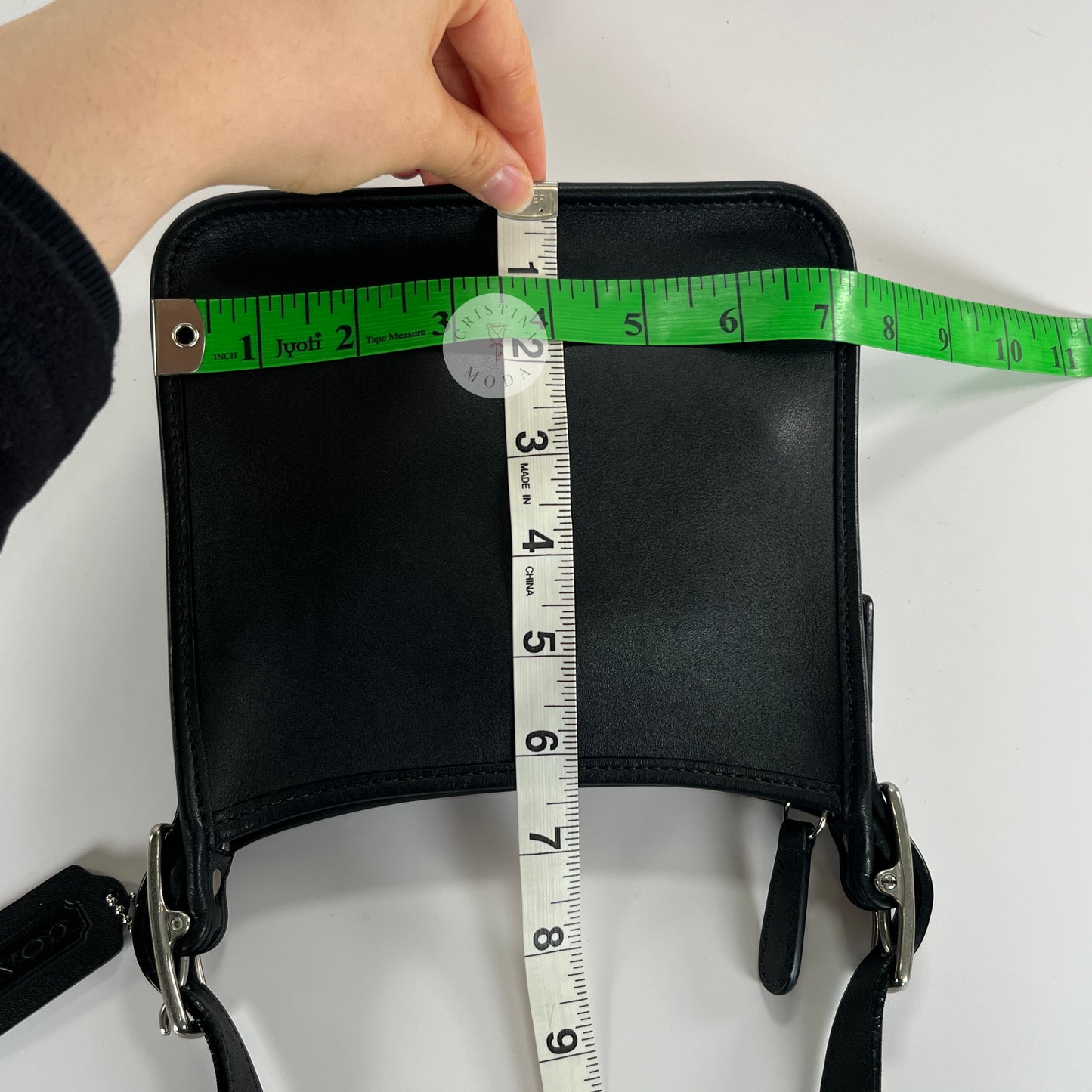 LIKE NEW Vintage Coach Legacy Small Crossbody 6610 Black 2003