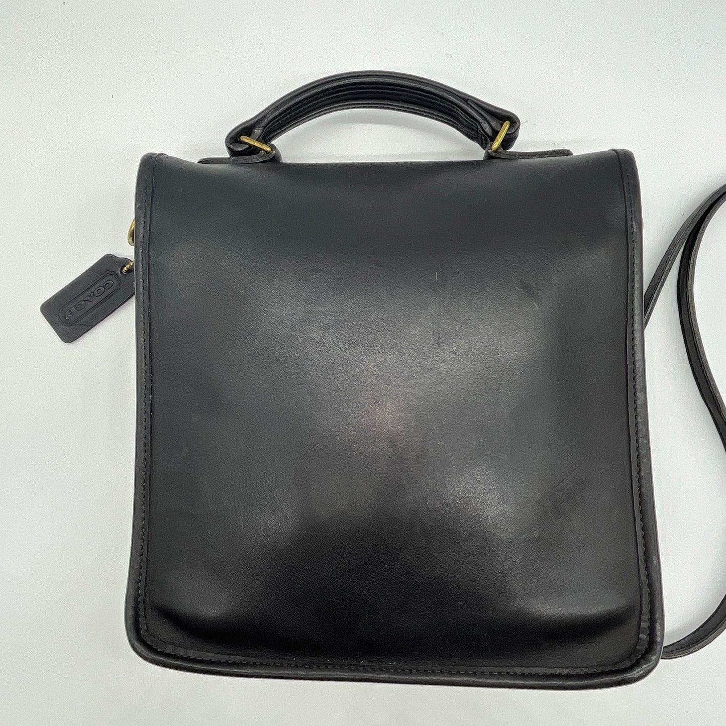 Vintage Coach Station Bag 5130 Black USA