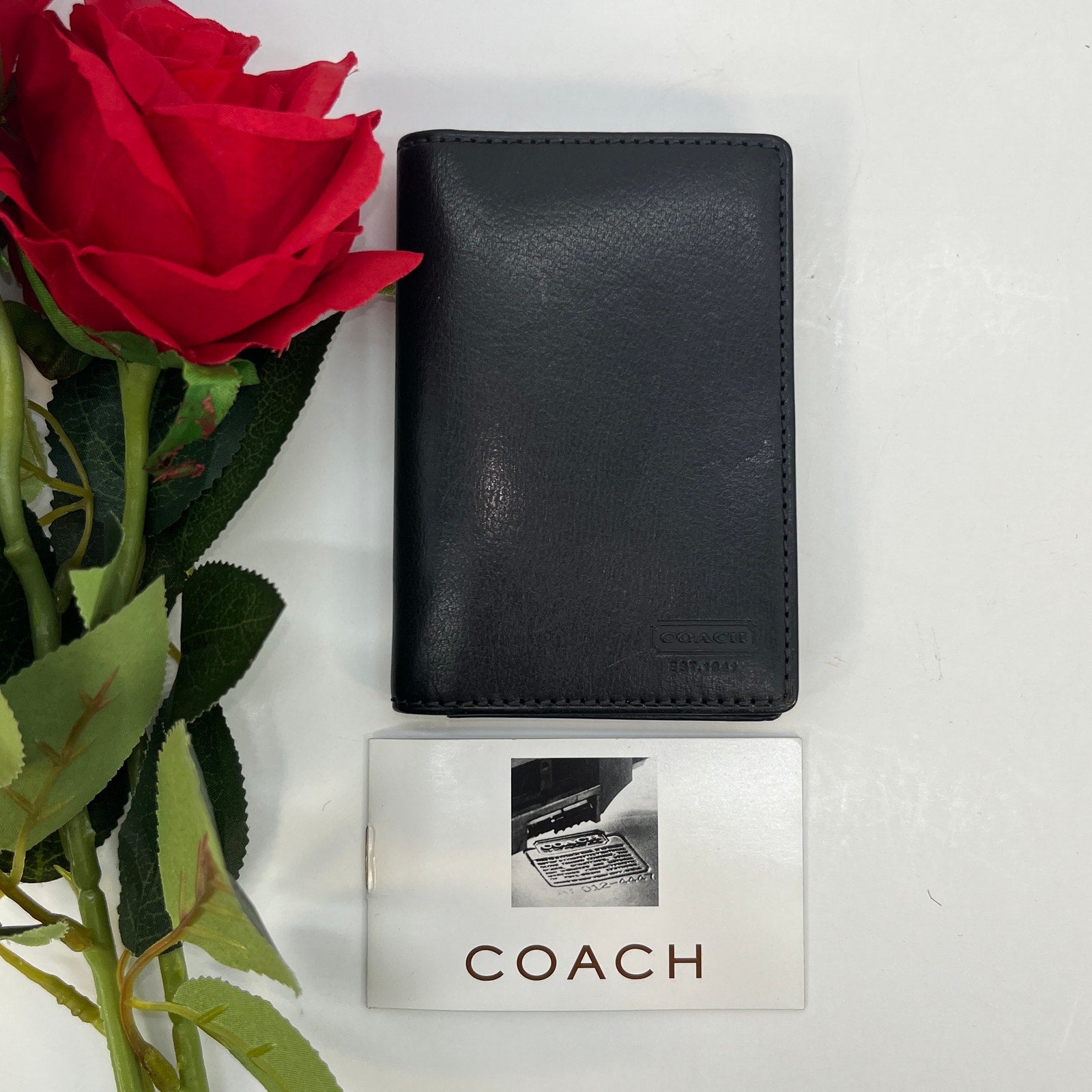 Coach Vintage Leather Card Case popular / Wallet