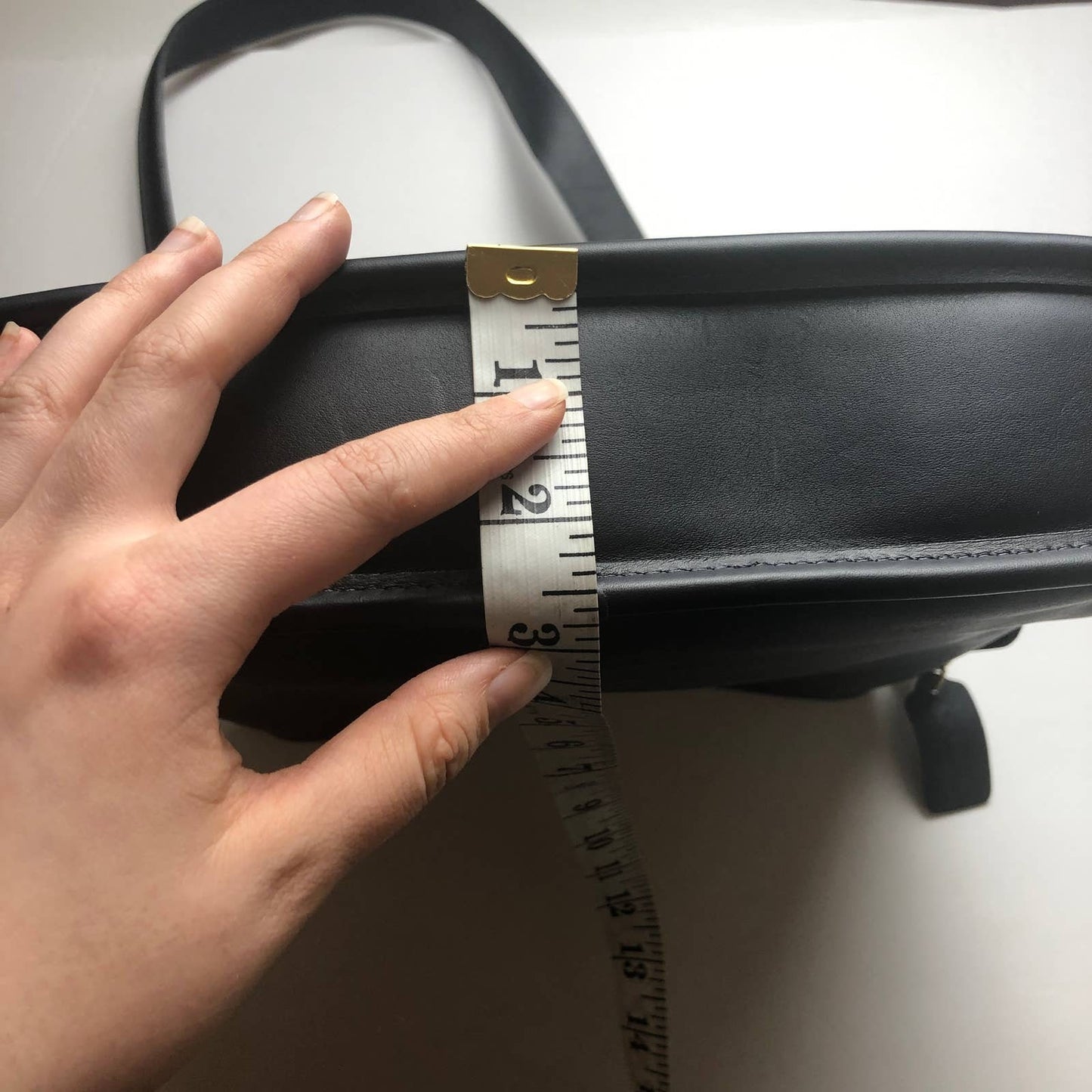 NEW Vintage Coach Equestrian Slim Bucket Bag 9806 Navy 1998 USA