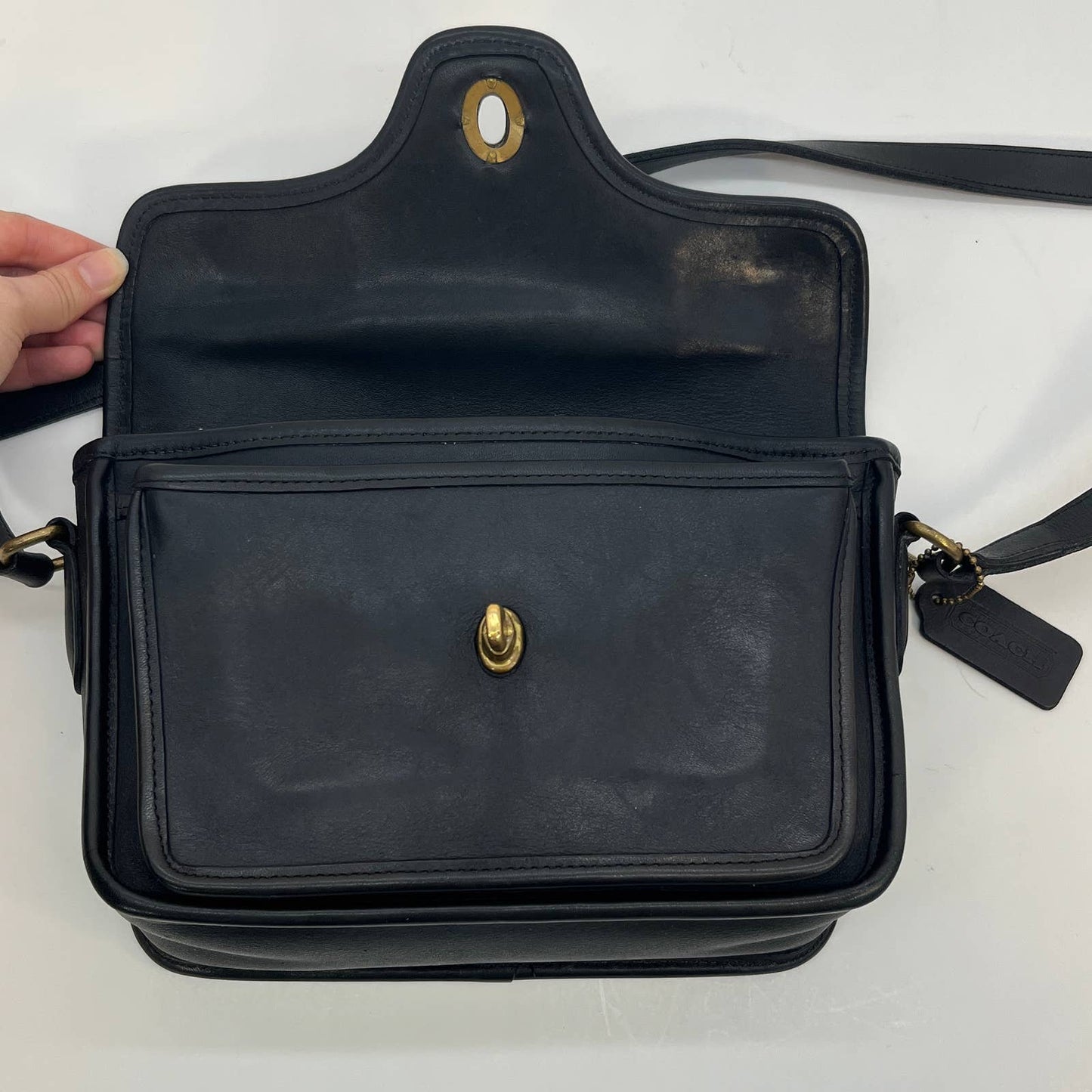 Vintage Coach Kent Bag 9916 USA Navy