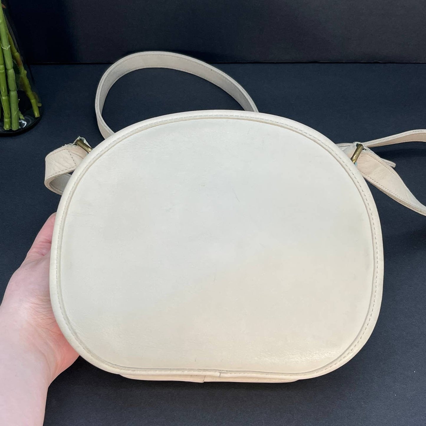 Vintage Coach Chester Bag 9901 Bone USA 1994