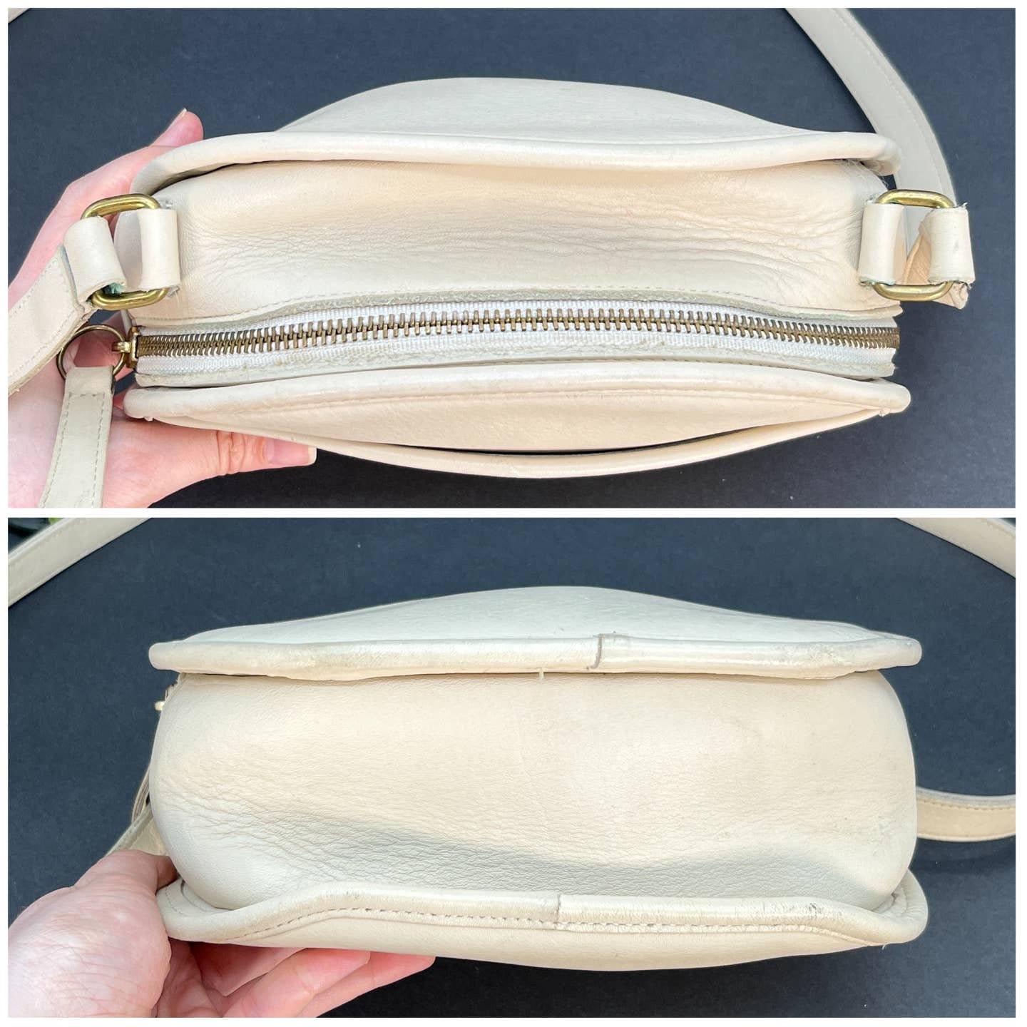 Vintage Coach Chester Bag 9901 Bone USA 1994