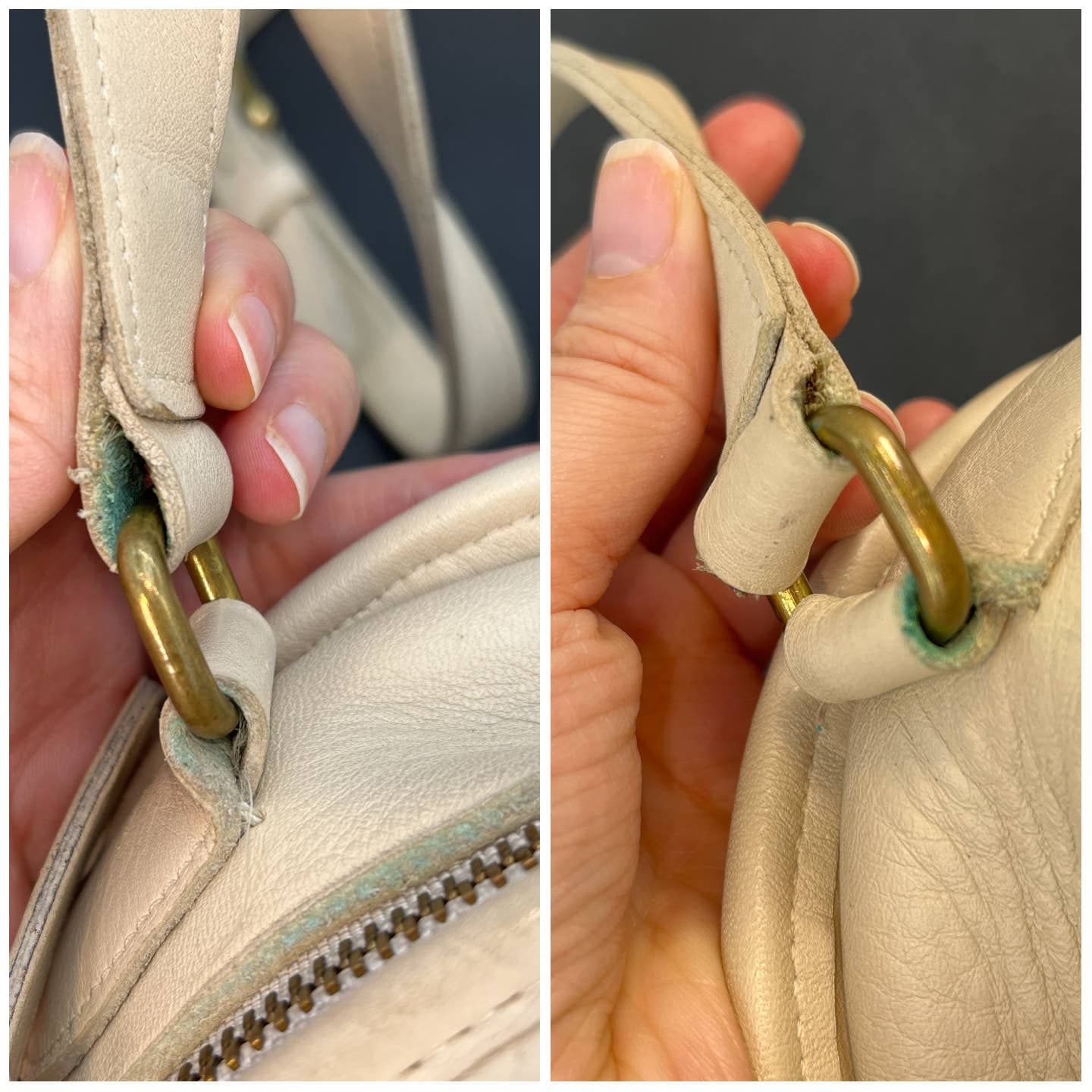 Vintage Coach Chester Bag 9901 Bone USA 1994