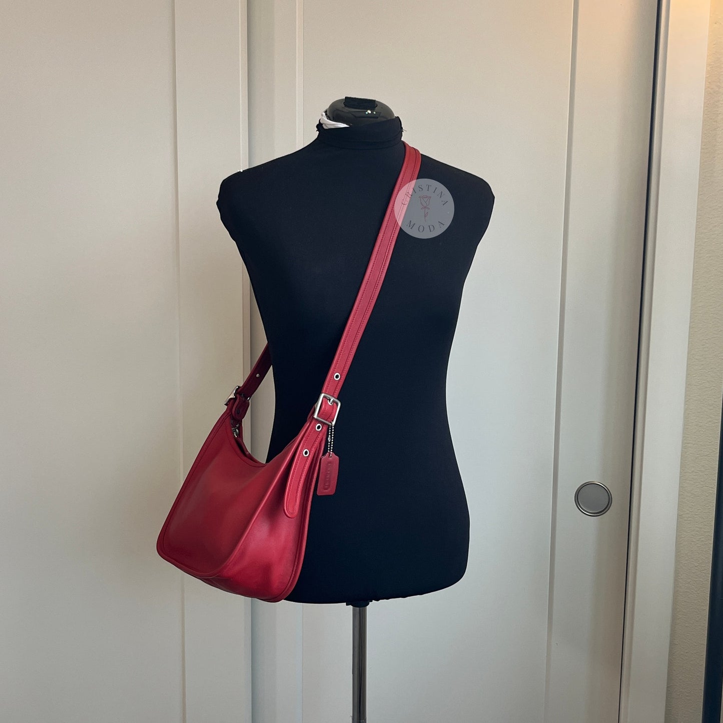 Vintage Coach Janice Legacy Bag 9950 Red 2006