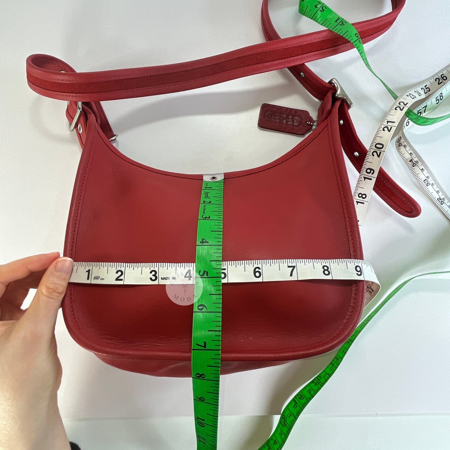 Vintage Coach Janice Legacy Bag 9950 Red 2006
