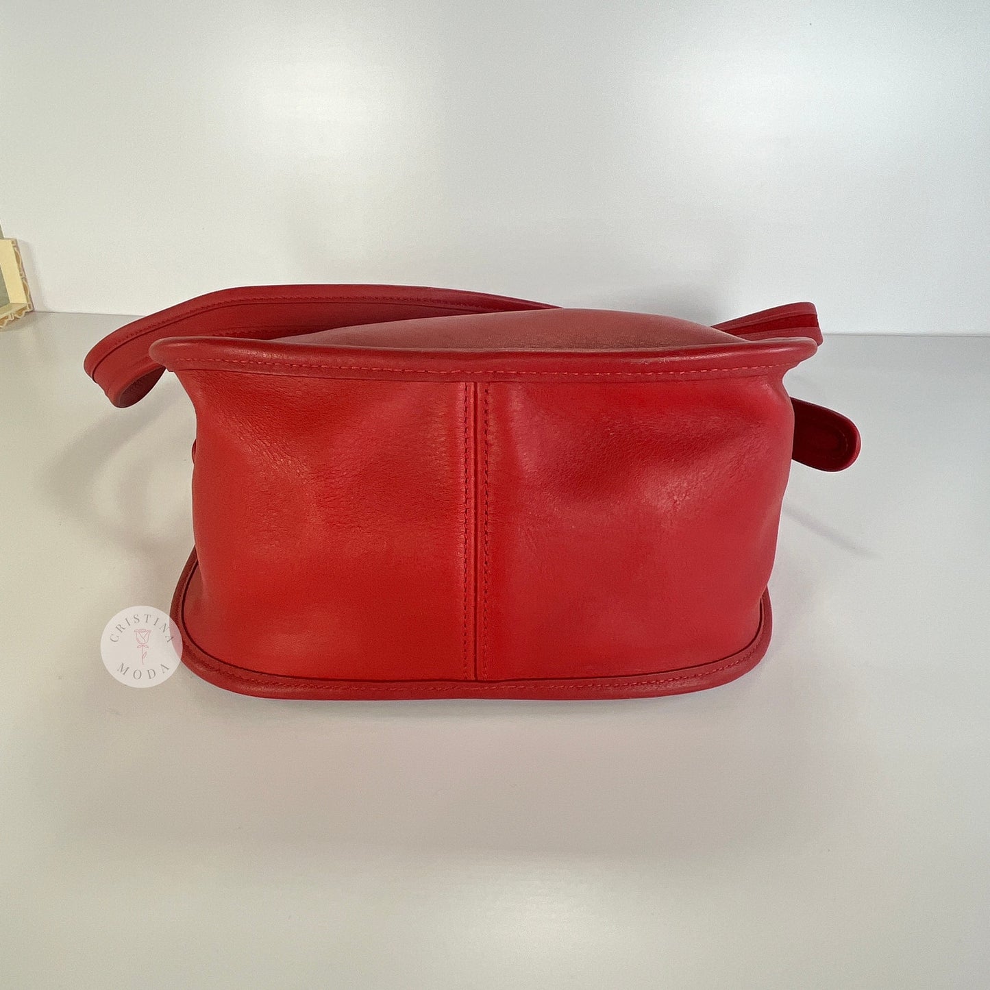 Vintage Coach Janice Legacy Bag 9950 Red 2006