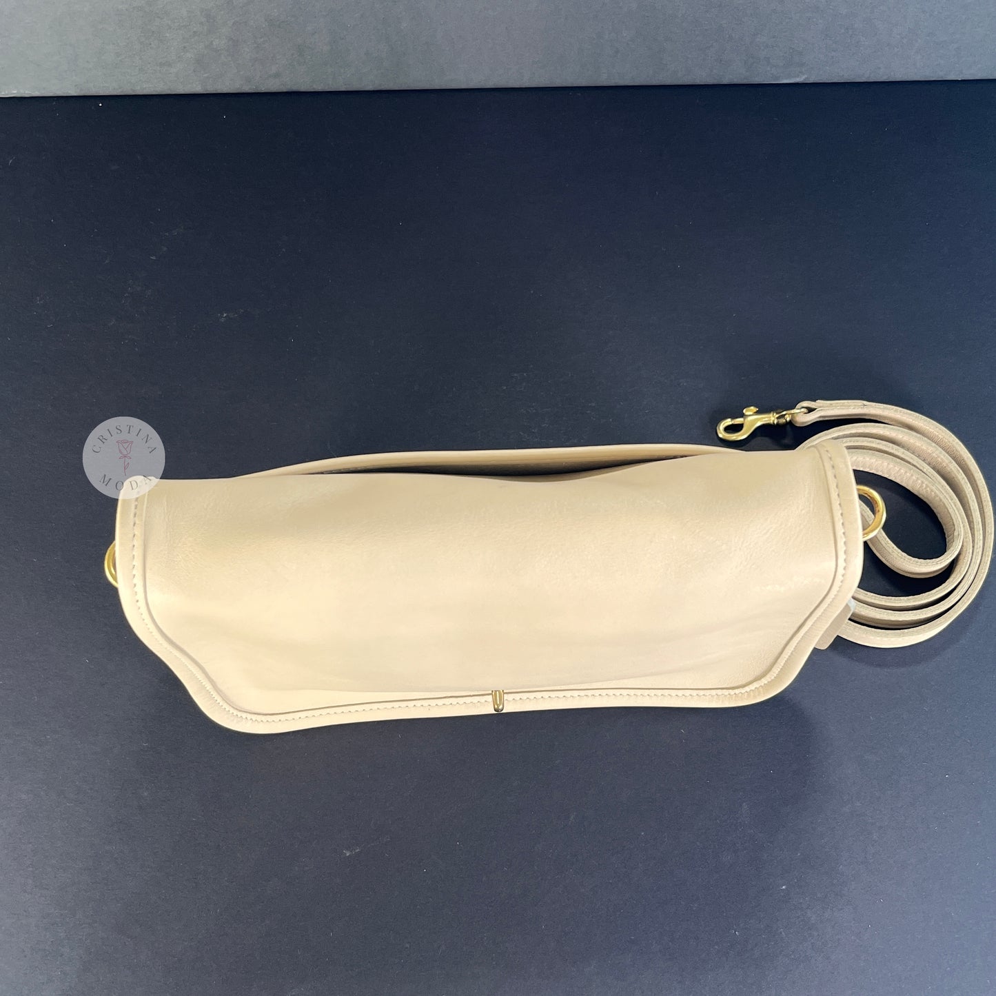 Vintage Coach Pocket Purse 9755 Bone 2001 Costa Rica