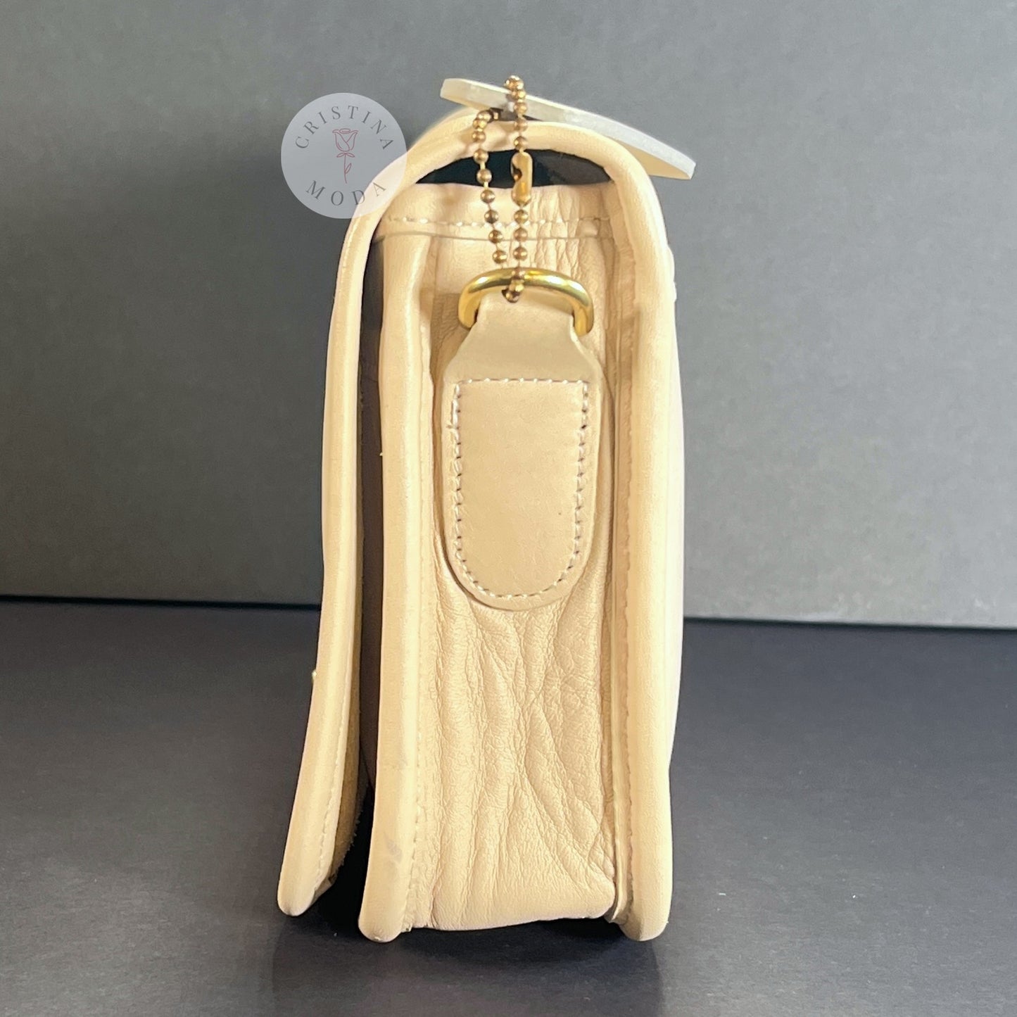 Vintage Coach Pocket Purse 9755 Bone 2001 Costa Rica