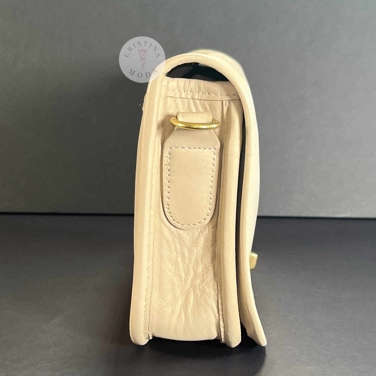 Vintage Coach Pocket Purse 9755 Bone 2001 Costa Rica