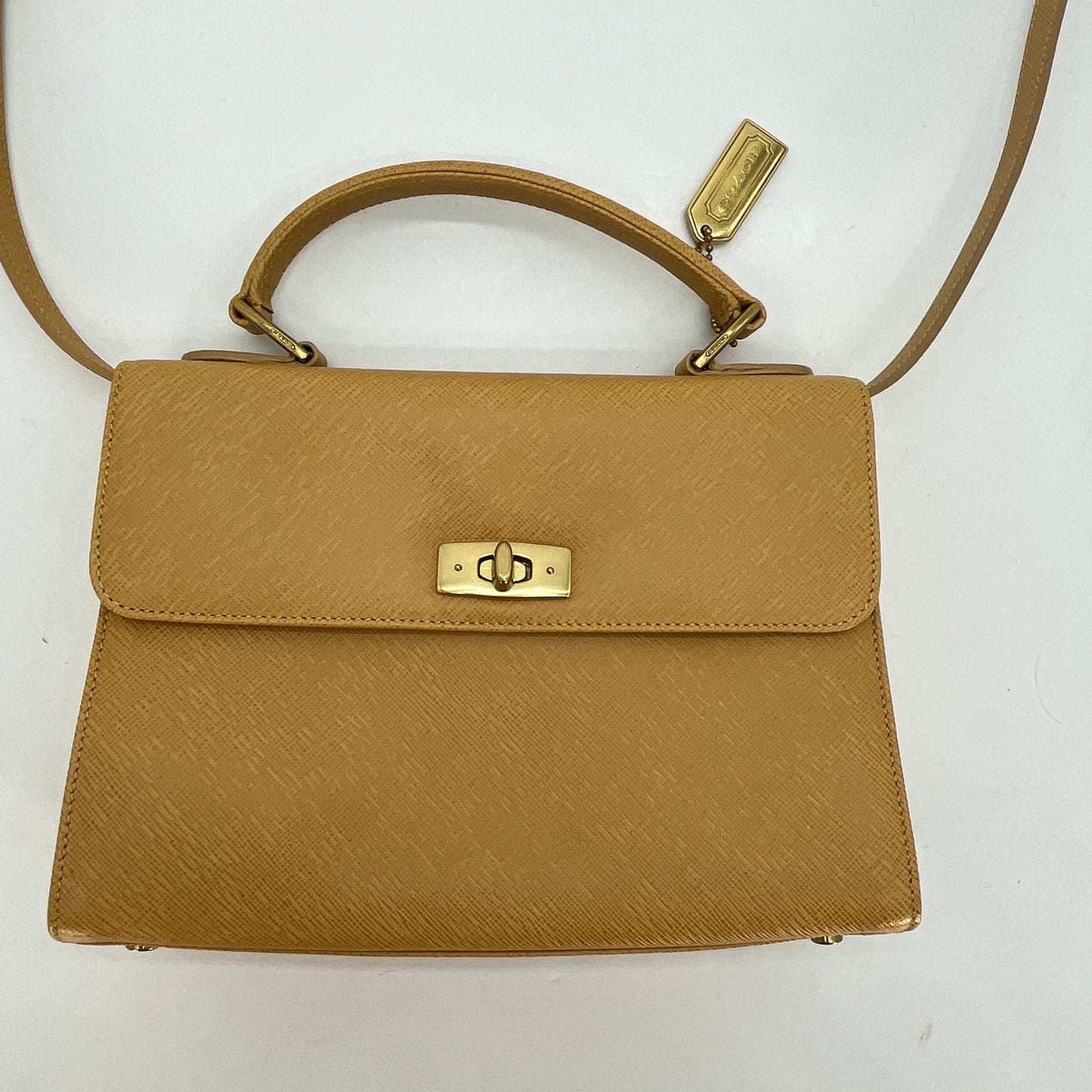 LIKE NEW Vintage Coach Gramercy Small Top Handle Bag 7006 Italy 1999