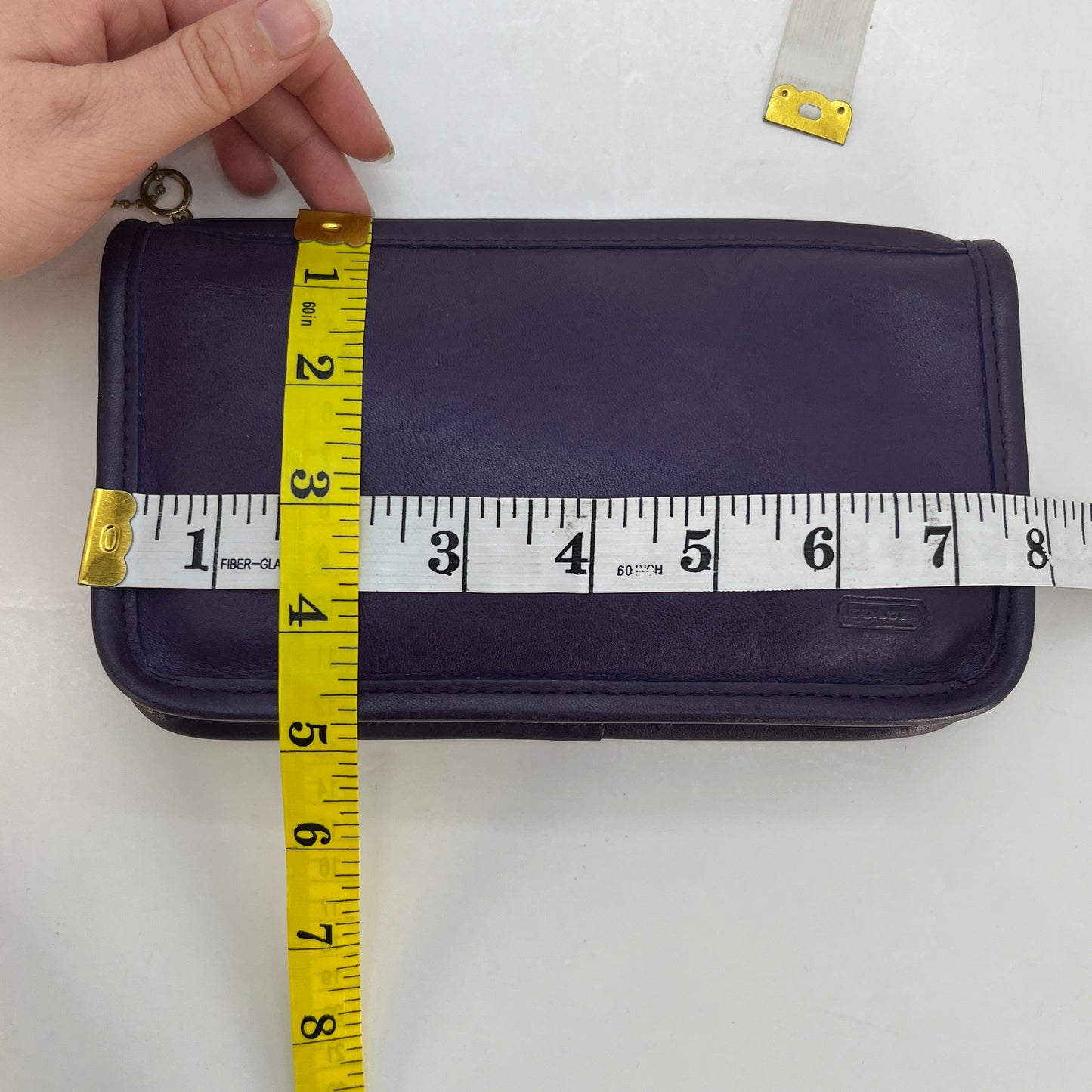 Vintage Coach Chunky Case 7165 Purple