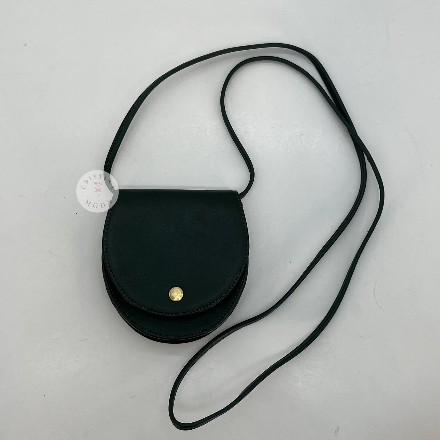 Vintage Coach Horseshoe Belt Bag 4857 Bottle Green
