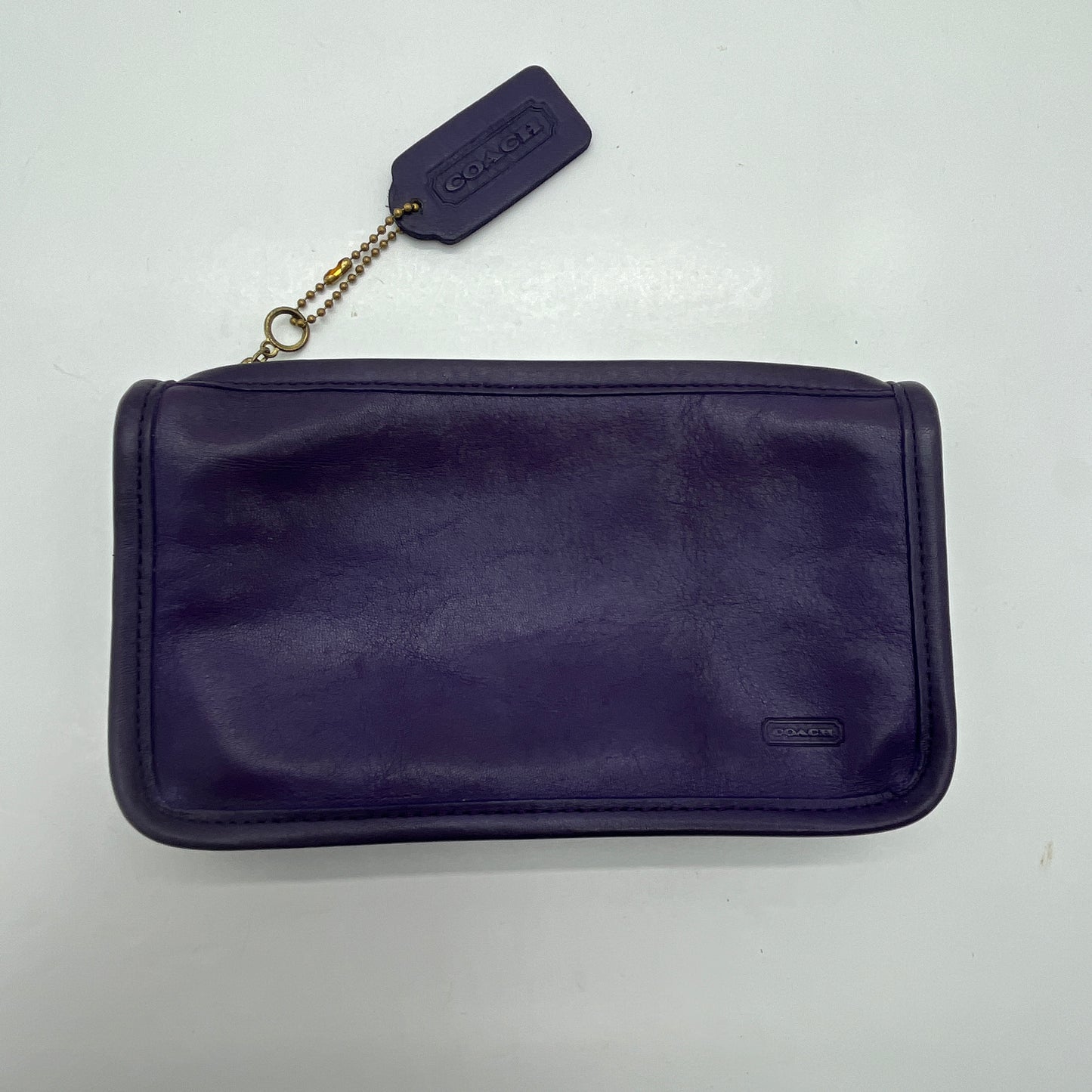 Vintage Coach Chunky Case 7165 Purple