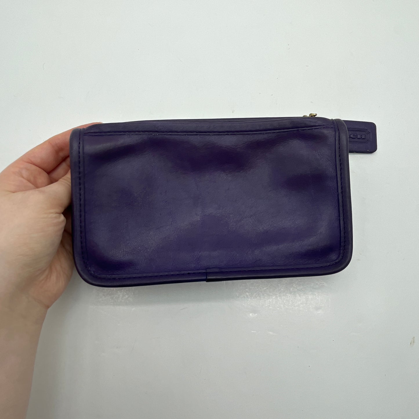 Vintage Coach Chunky Case 7165 Purple