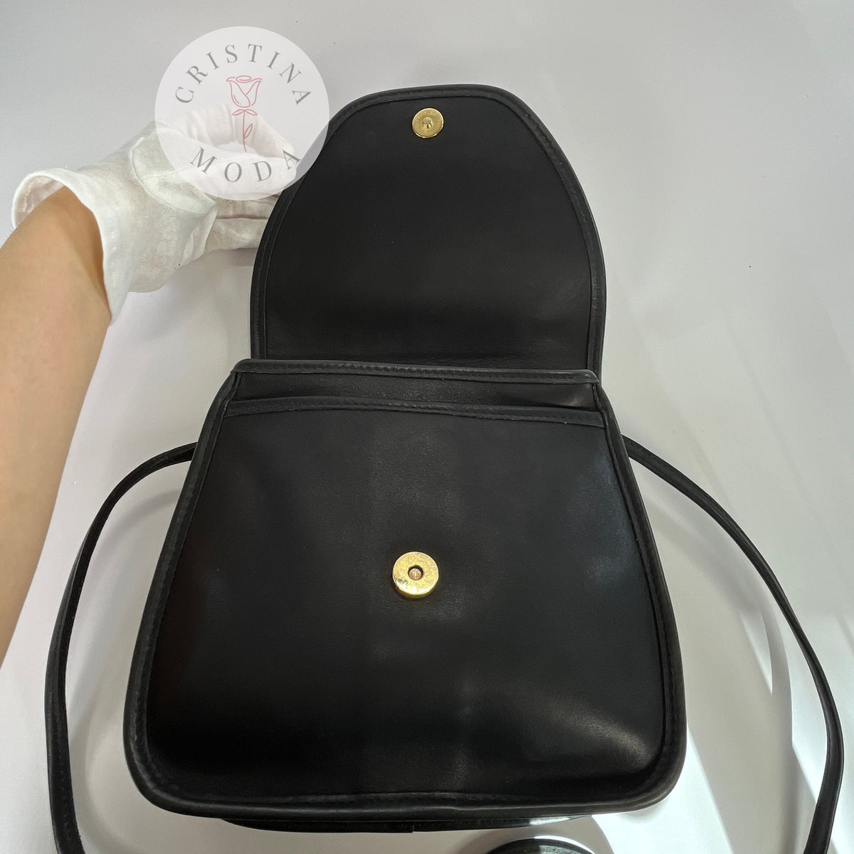 Vintage Coach Lindsay Bag 9888 USA Black